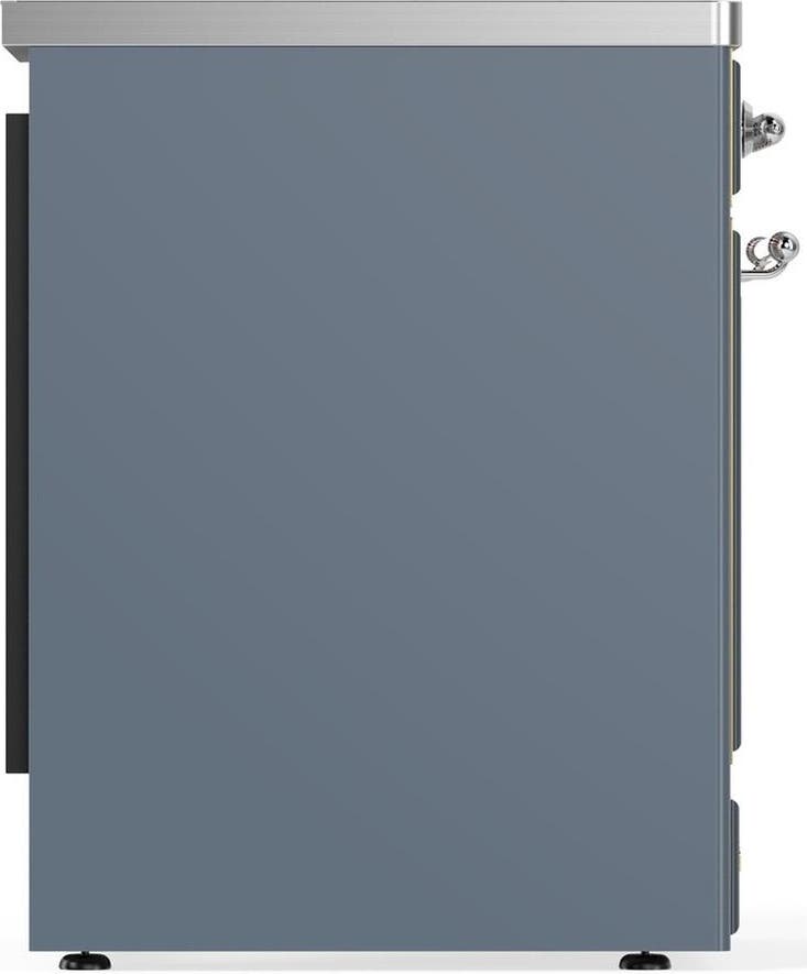 Ilve UMIB30NR3BGC Blue Grey With Chrome Trim