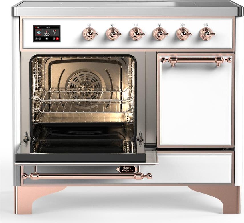 Ilve UMDIB40QNR3WHP White With Copper Trim