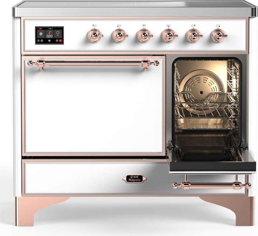 Ilve UMDIB40QNR3WHP White With Copper Trim