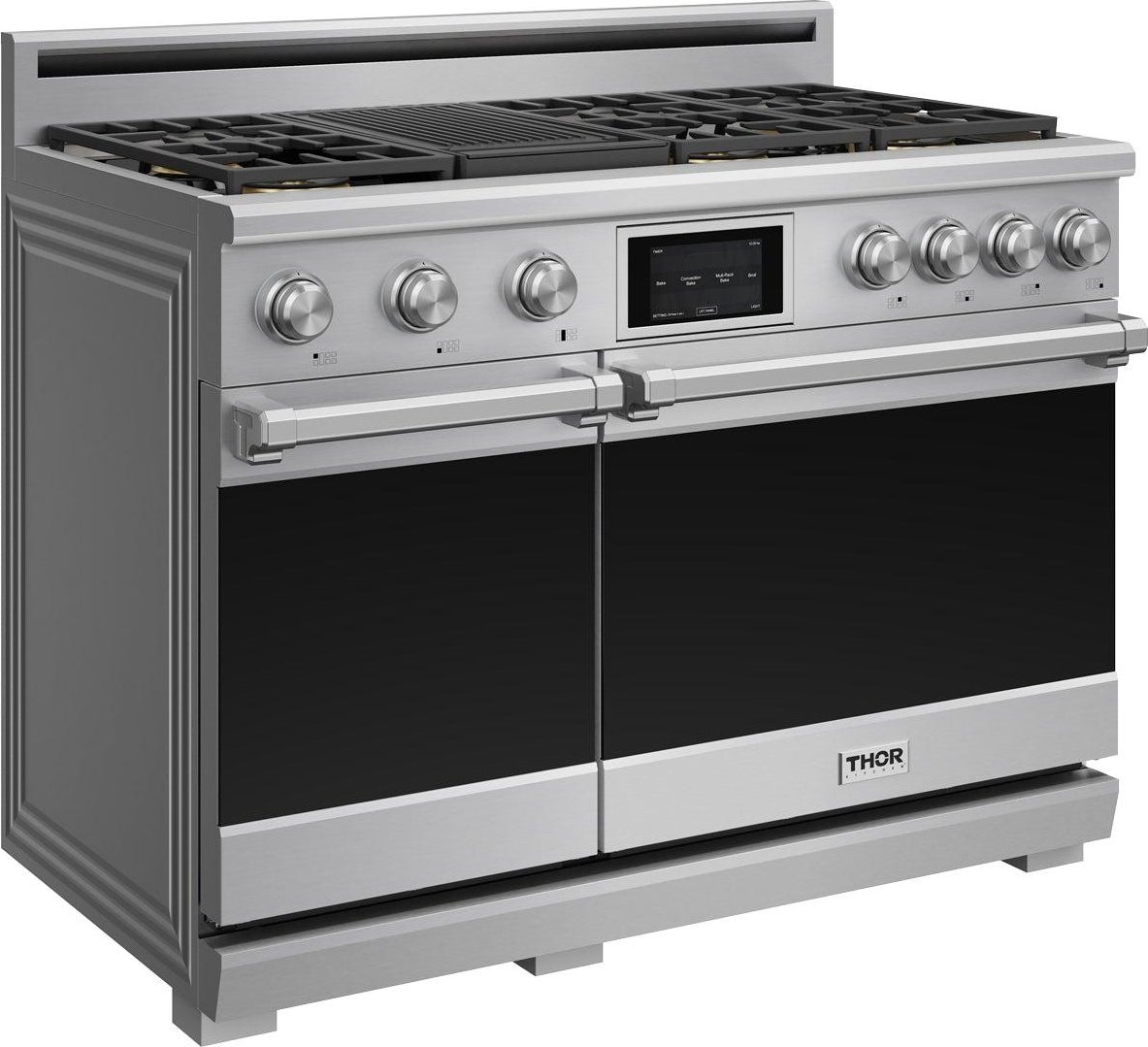 Thor XRD48E X Series 48 Inch Professional Dual Fuel Range: Natural