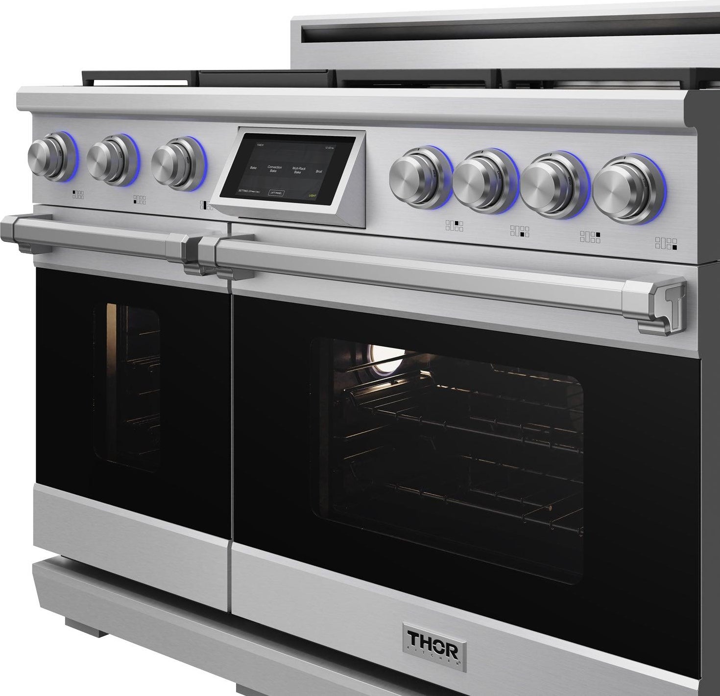 Thor XRD48E X Series 48 Inch Professional Dual Fuel Range: Natural