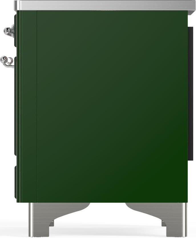 Ilve UMDIB40QNR3EGC Emerald Green With Chrome Trim