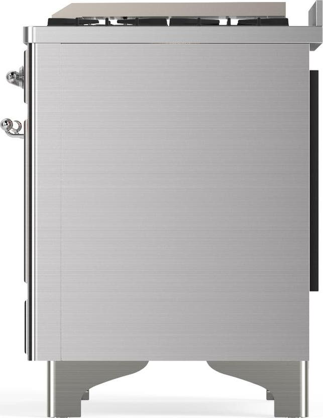 Ilve UMD40FNR3SSCLP Liquid Propane, Triple Glass Door, Stainless Steel...