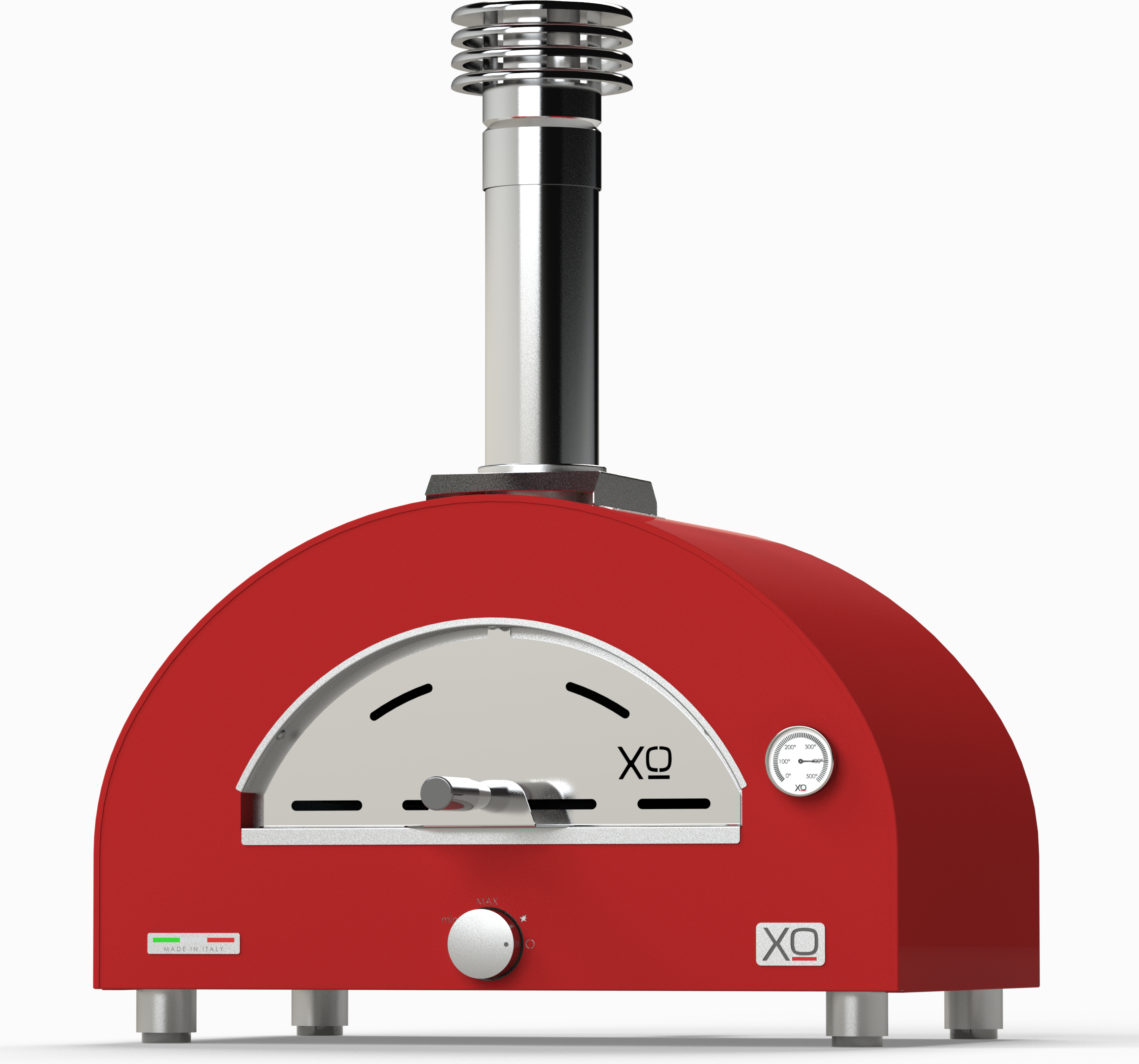 XO XOPIZZA1HCAL 24 Inch Hybrid Wood/Gas Pizza Oven: Liquid Propane