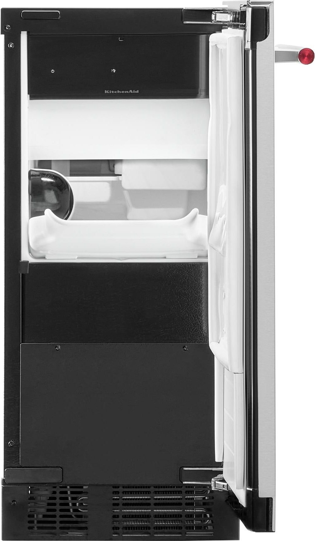 KitchenAid KUIX315SPS 15 Inch Built-In Undercounter Clear Ice
