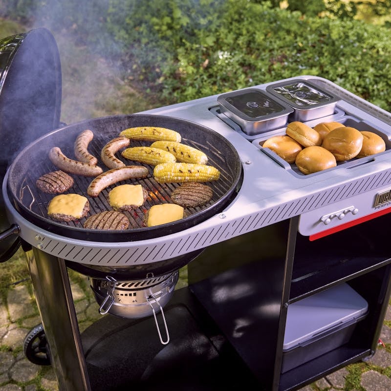Weber 1501825 22 Inch Freestanding Premium Performer Charcoal