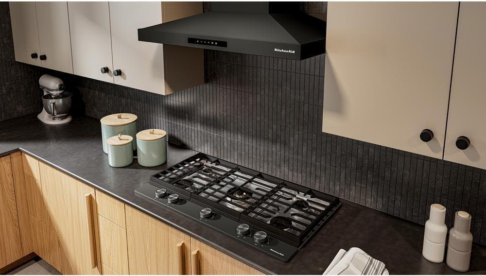 KitchenAid KCGK536SBE Black Ore