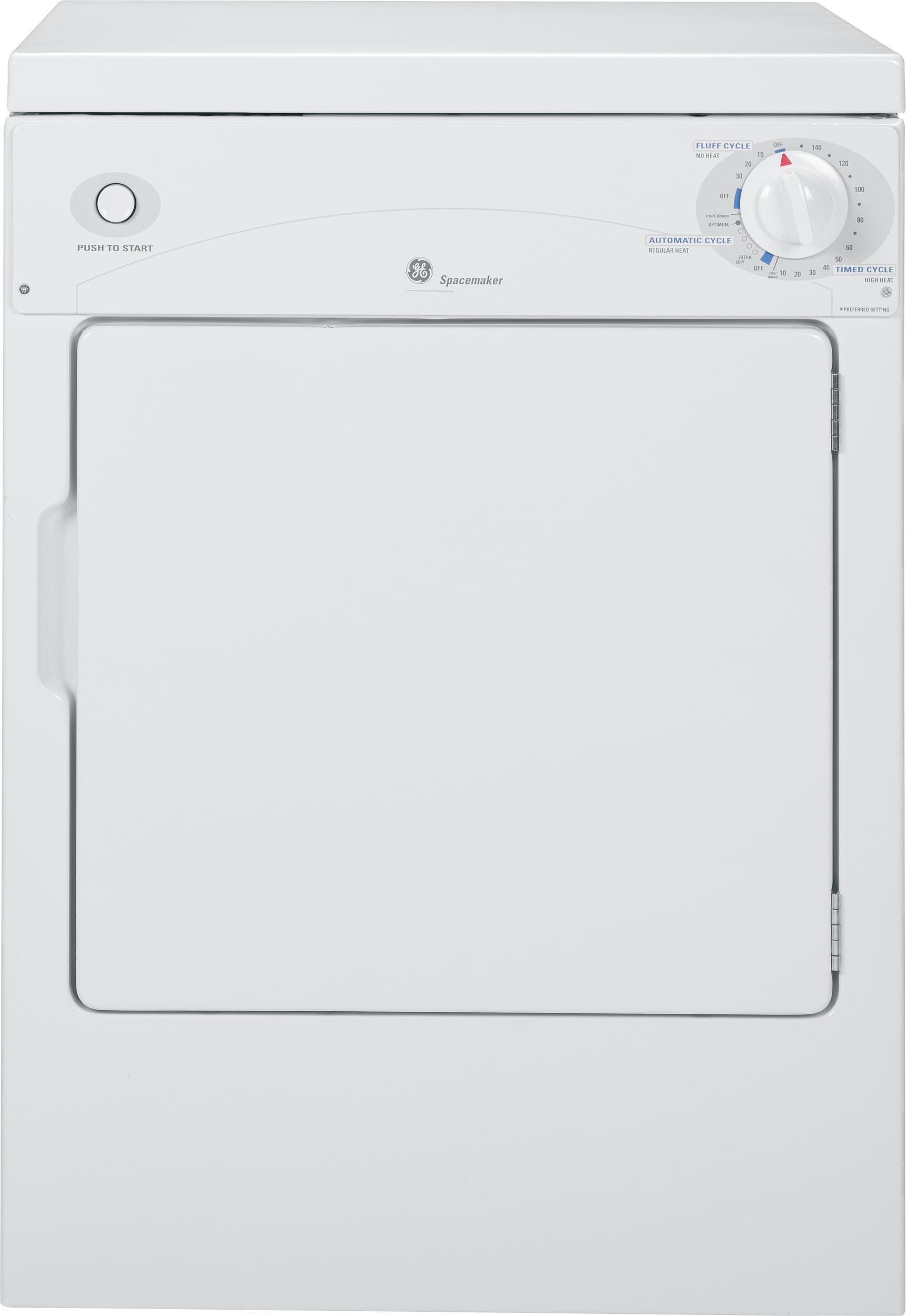 GE DSKP333ECWW White