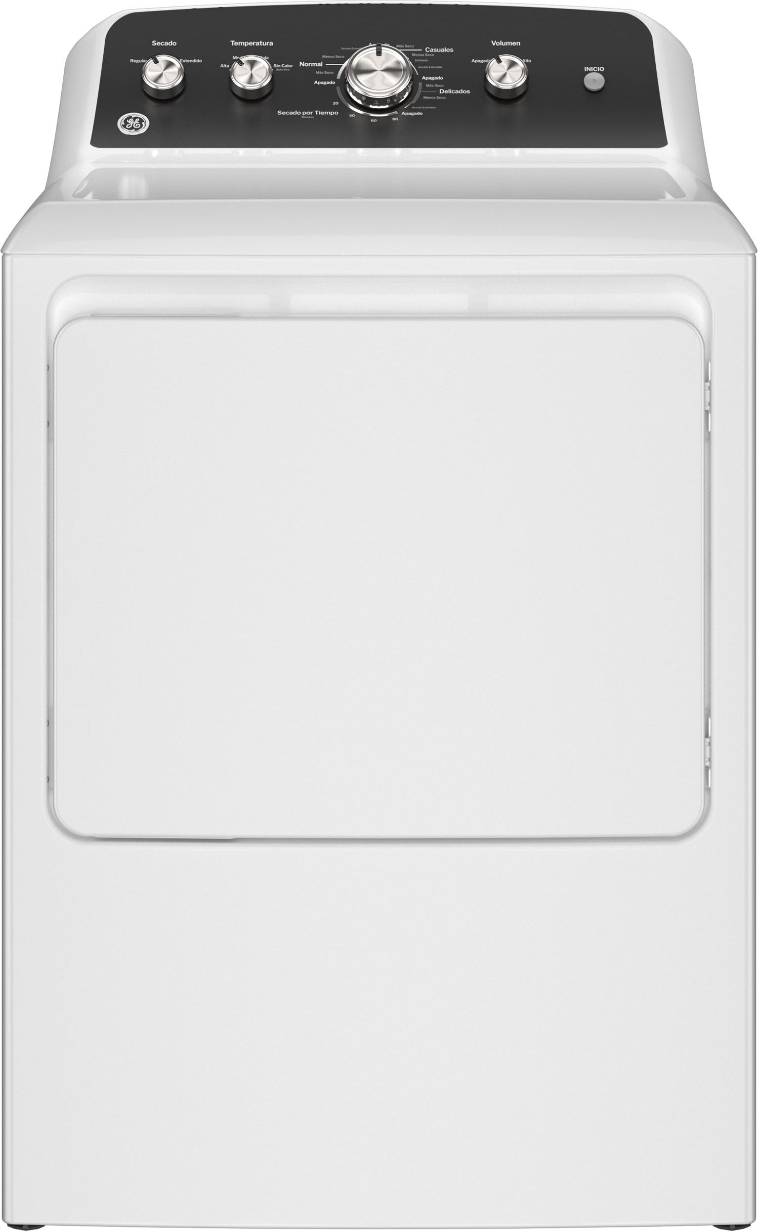GE ETD48EASWWB 27 Inch Electric Dryer White | Plesser's Appliances