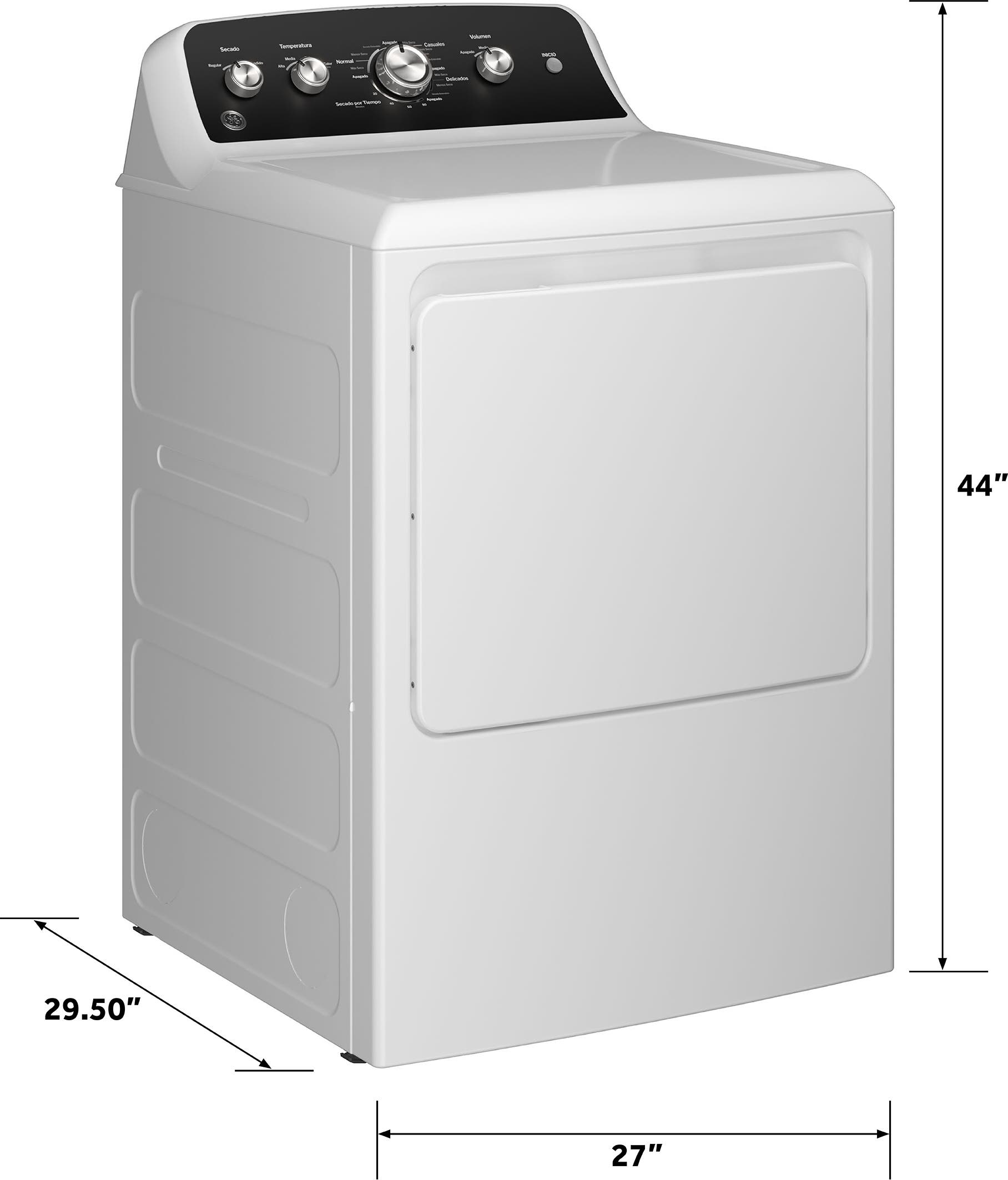 GE ETD48EASWWB White