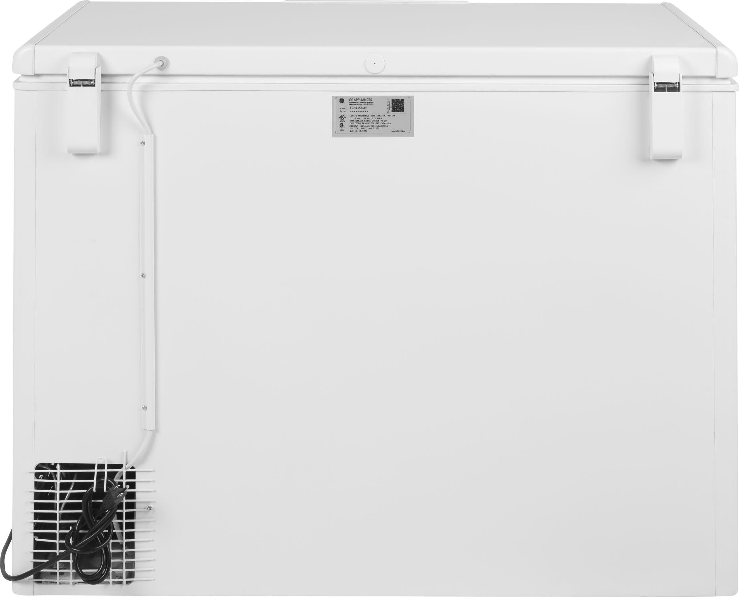 GE FCM11SRWW White