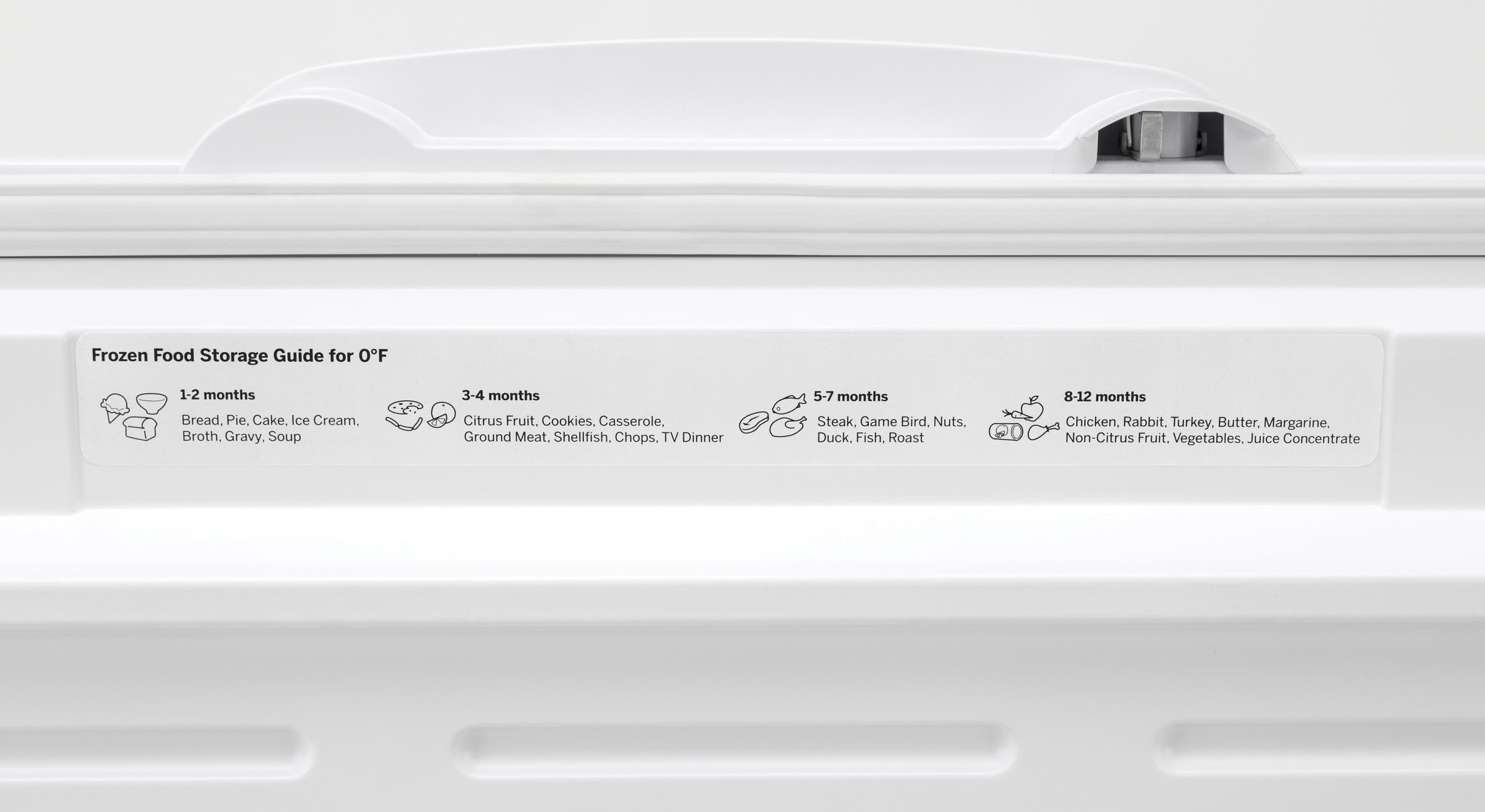 GE FCM16DLWW 15.7 Cu. Ft. Capacity, 65 Inch