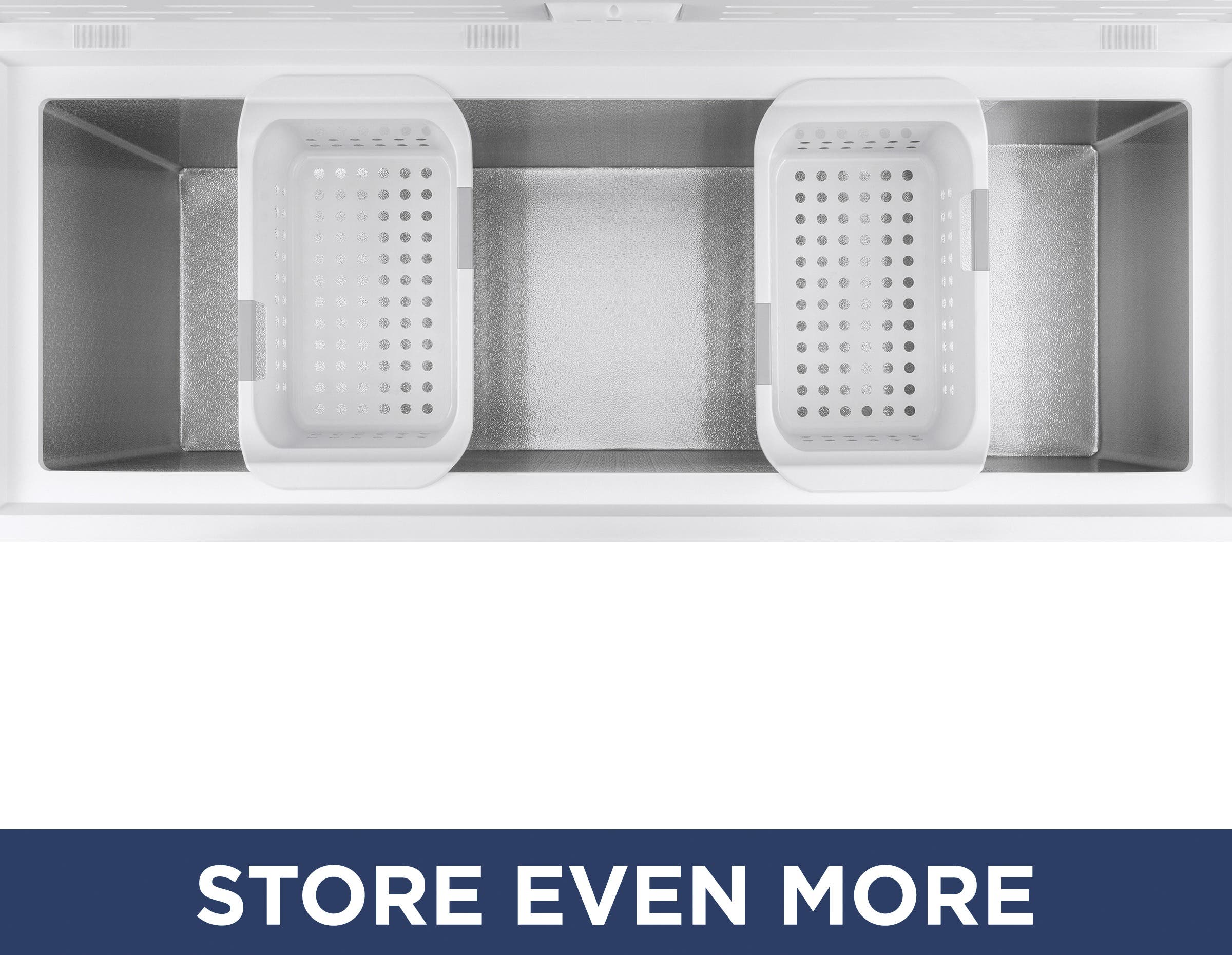 GE FCM16DLWW 15.7 Cu. Ft. Capacity, 65 Inch