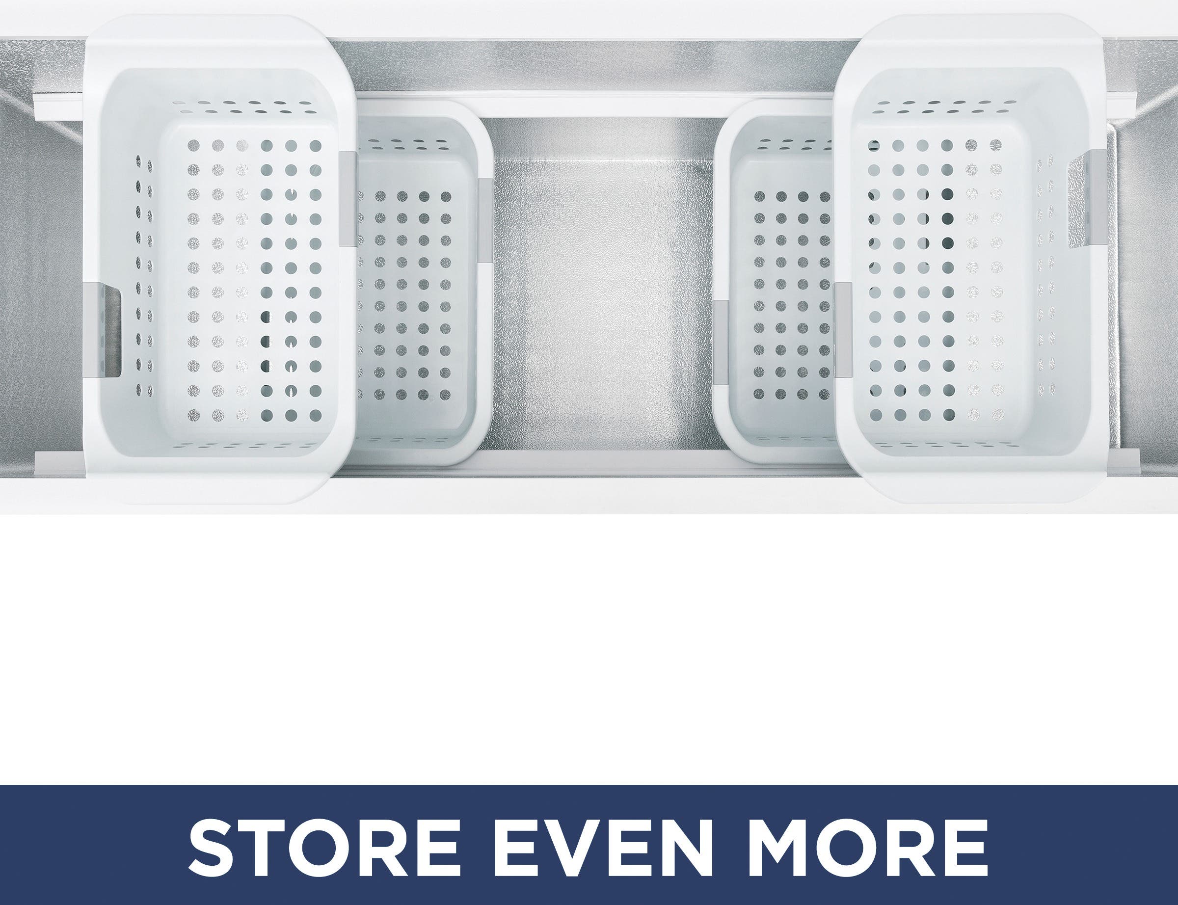 GE FCM16DLWW 15.7 Cu. Ft. Capacity, 65 Inch