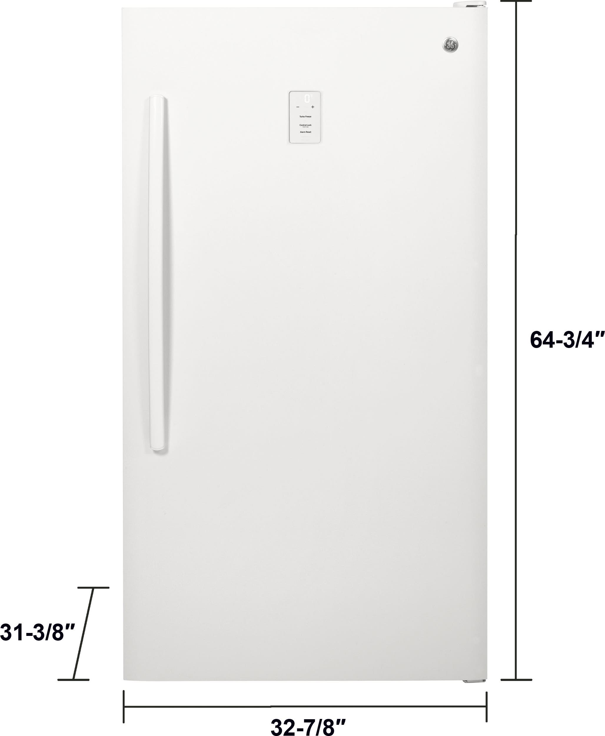GE FUF17DLRWW White