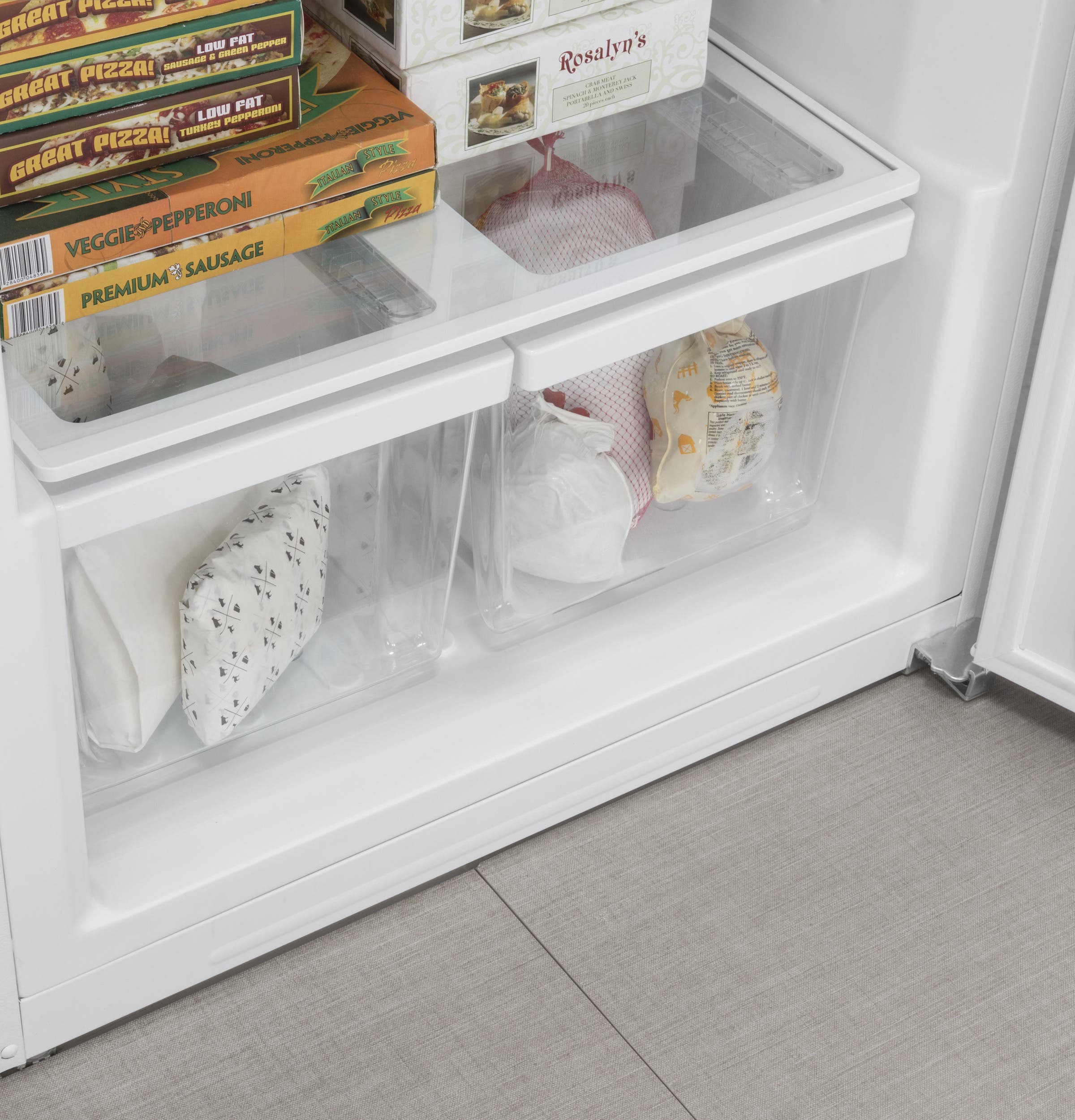 GE FUF21DLRWW White
