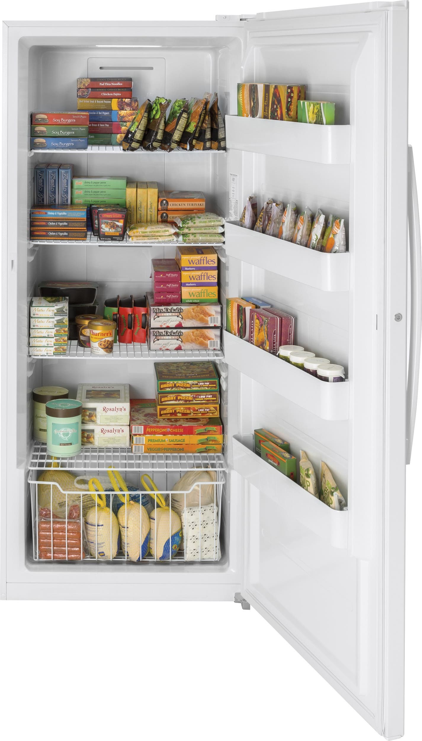 GE FUF21SMRWW White, 21.3 cu. ft. Capacity