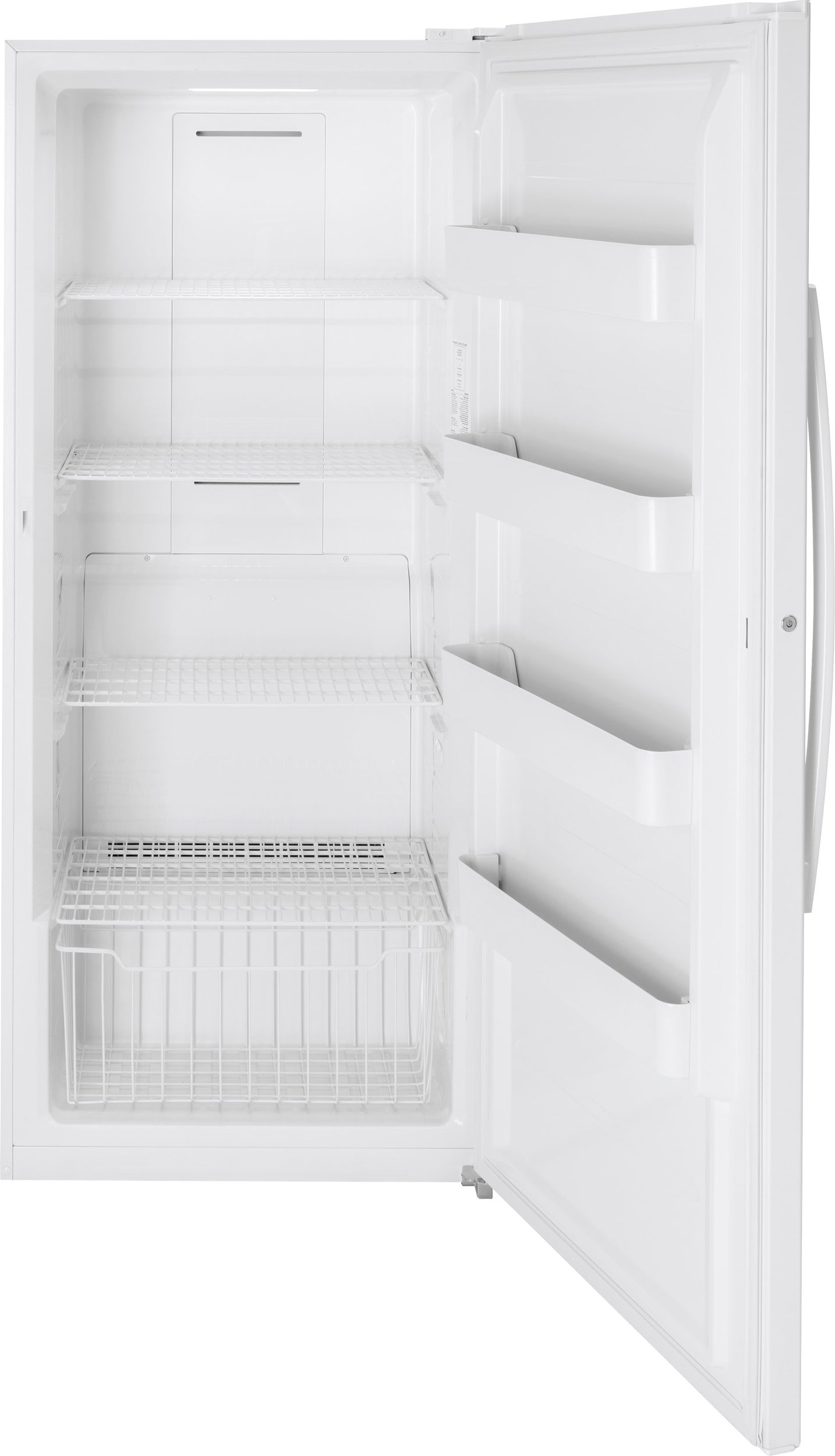 GE FUF21SMRWW 33 Inch Freestanding Upright Freezer White