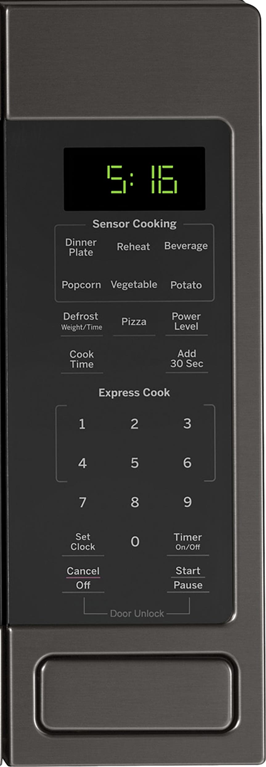 GE GCST16S1WTS Black Stainless