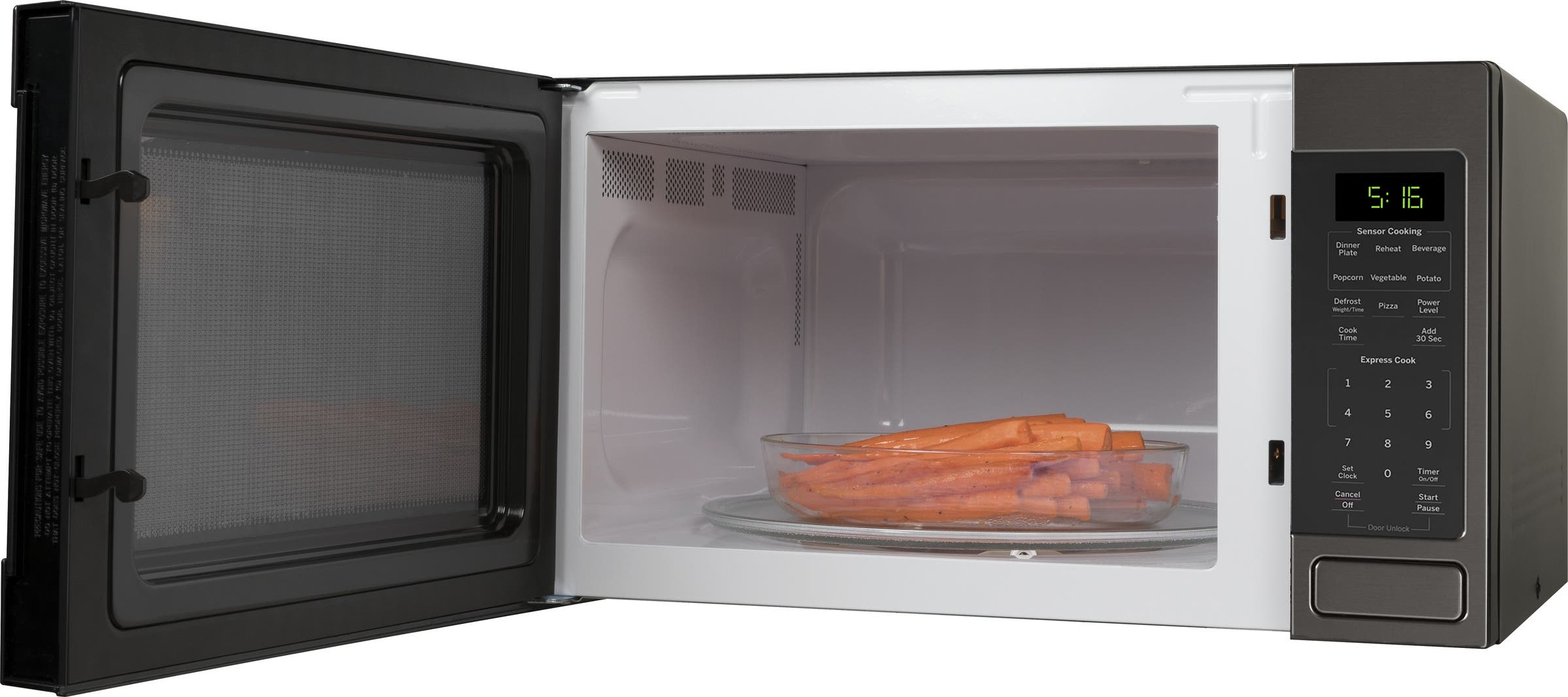 GE GCST16S1WTS Black Stainless