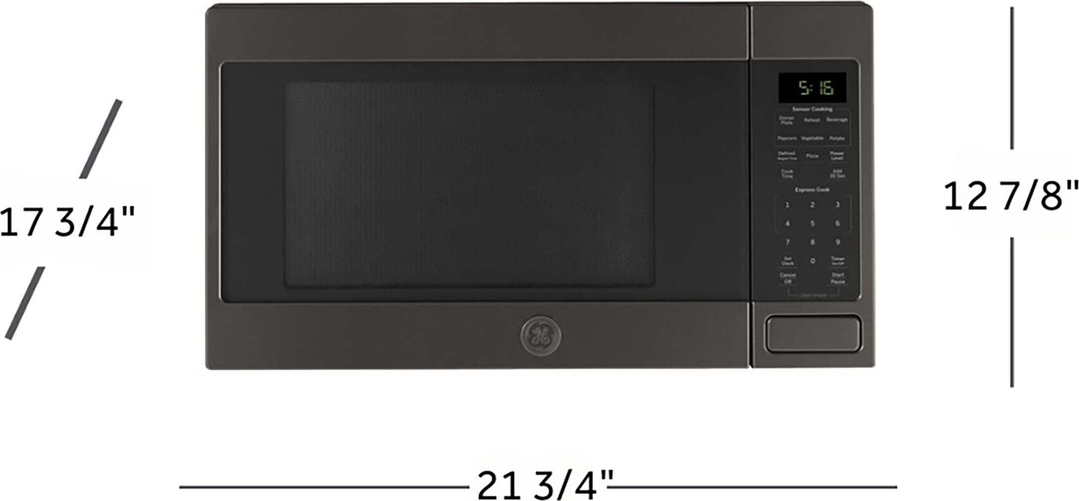 GE GCST16S1WTS Black Stainless