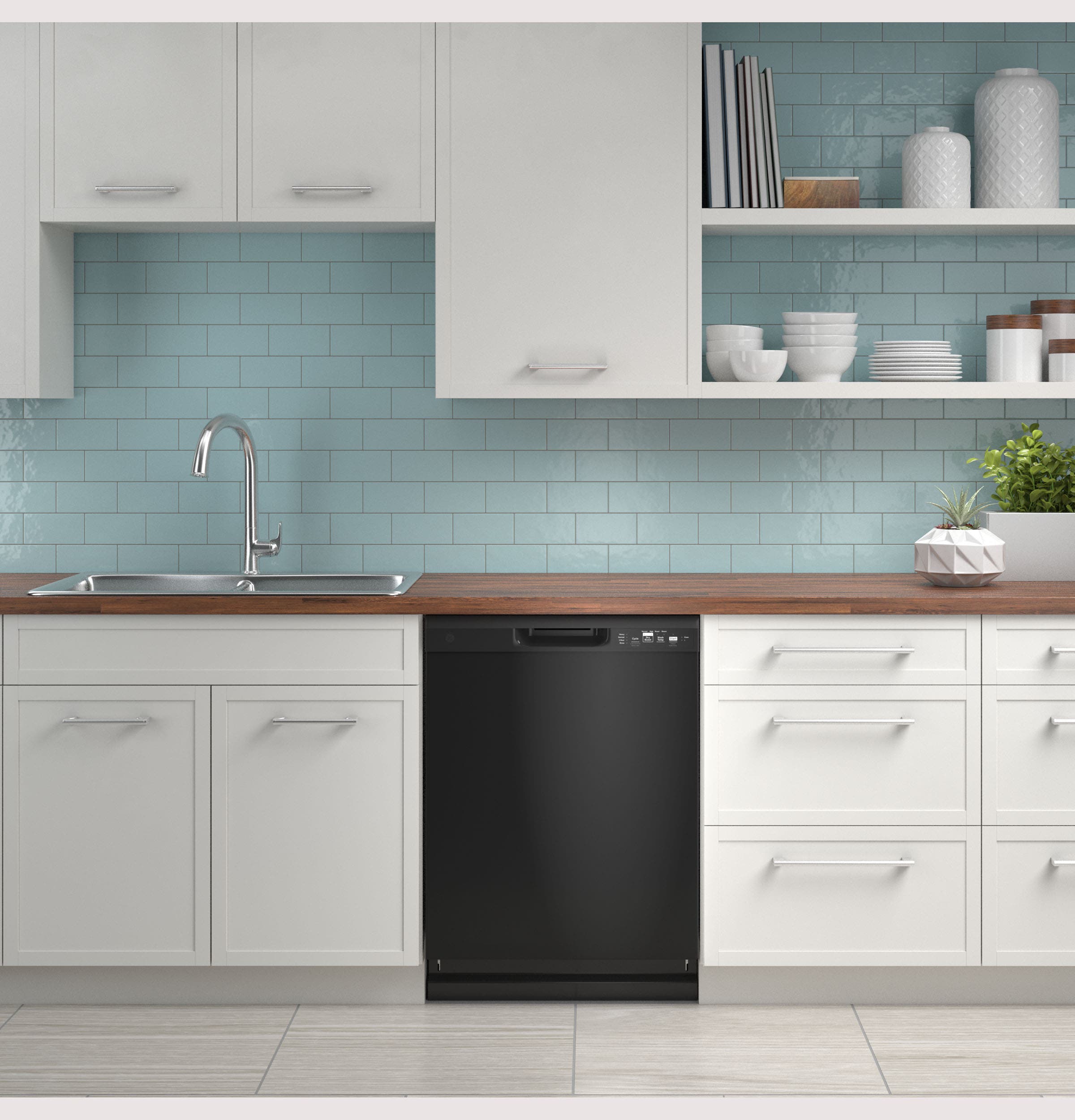 GE GDF511PGRBB Black
