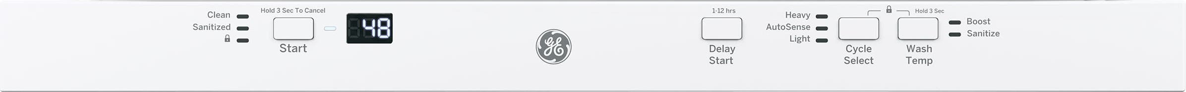 GE GDT225SGLWW White