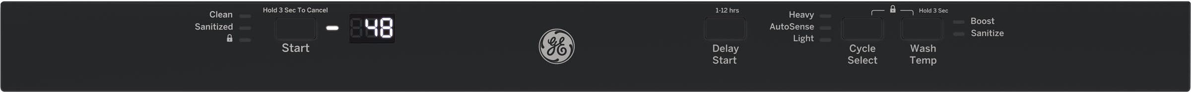 GE GDT226SGLBB Black