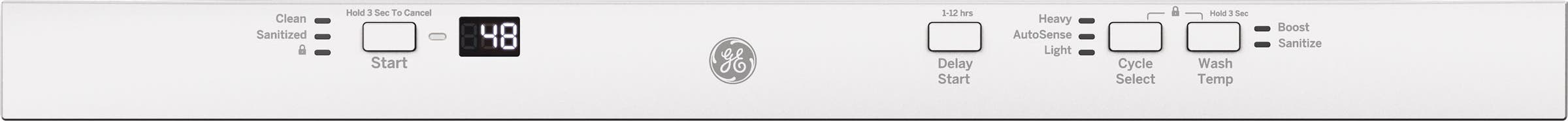GE GDT226SGLWW White