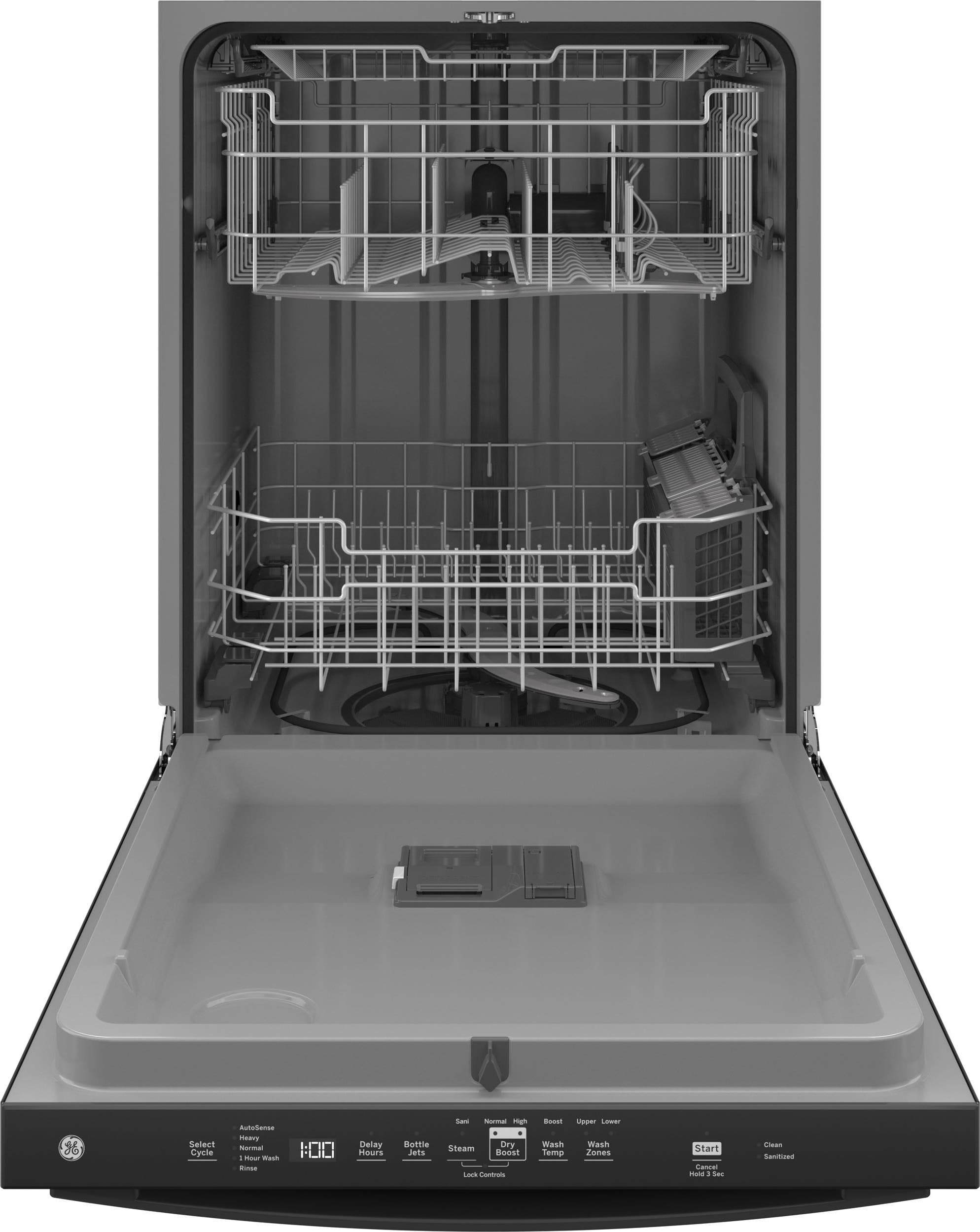 GE GDT630PGRBB Black on Black