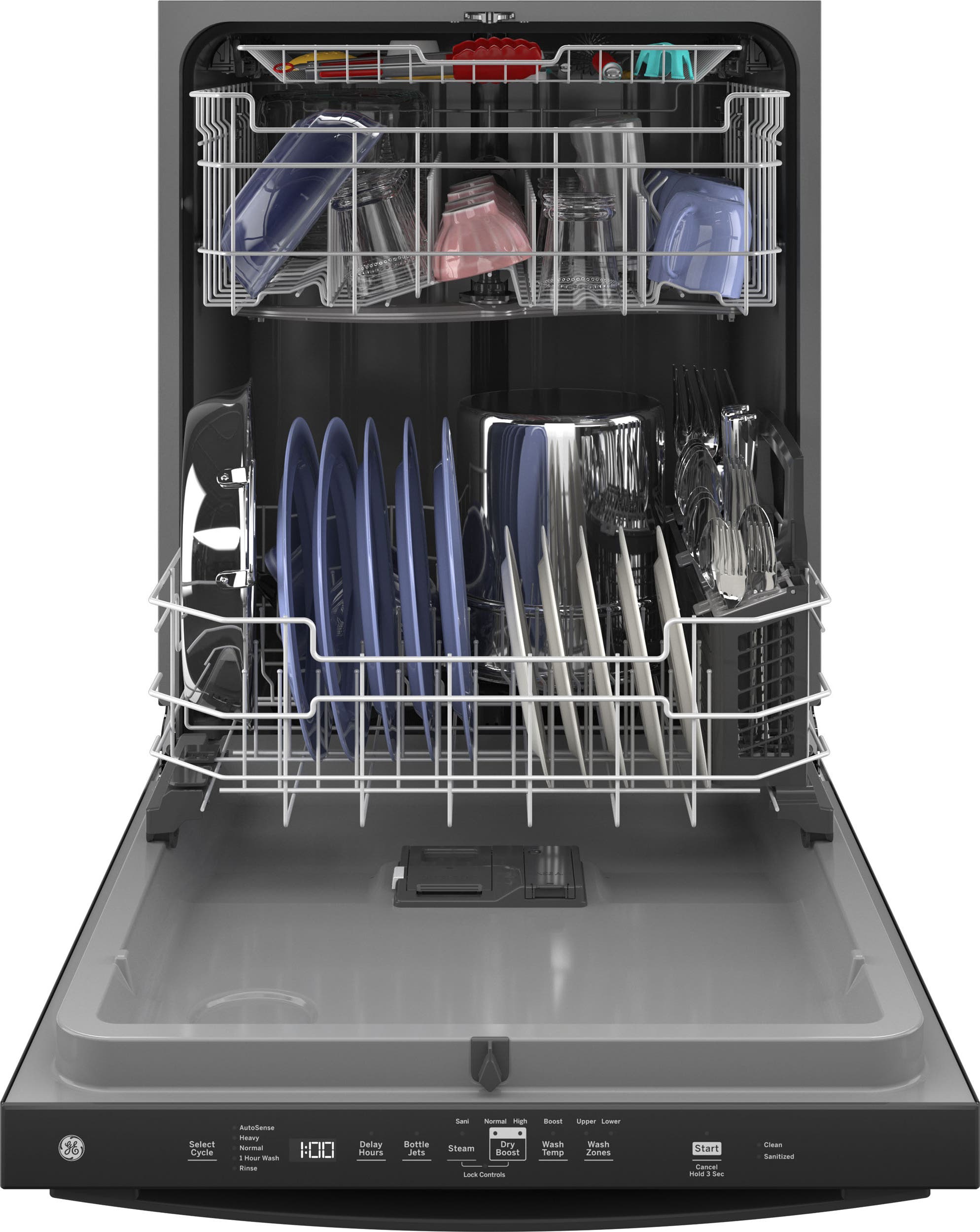 GE GDT630PGRBB Black on Black
