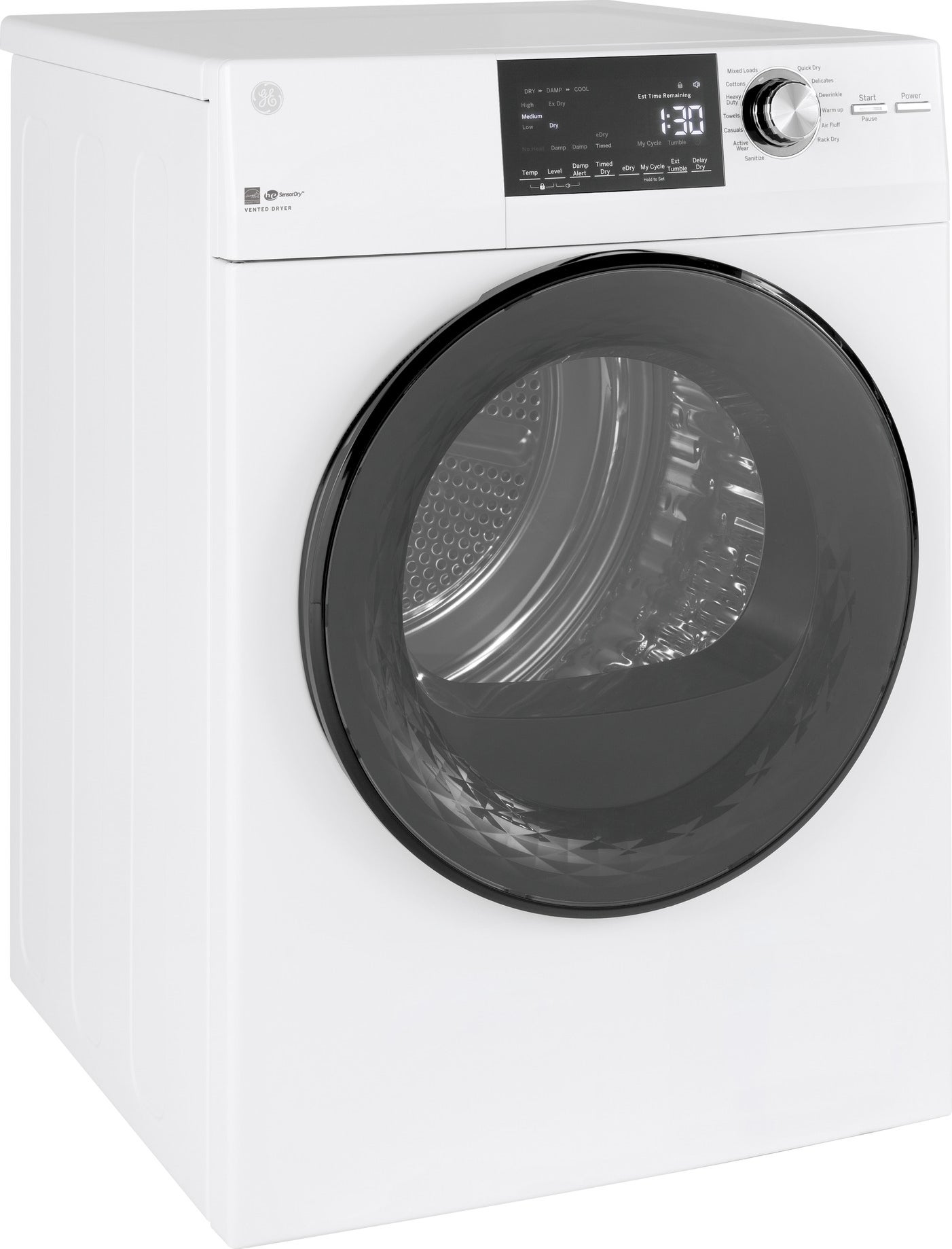 GE Electric Dryer with Wi-Fi Connectivity - Thumbnail 4