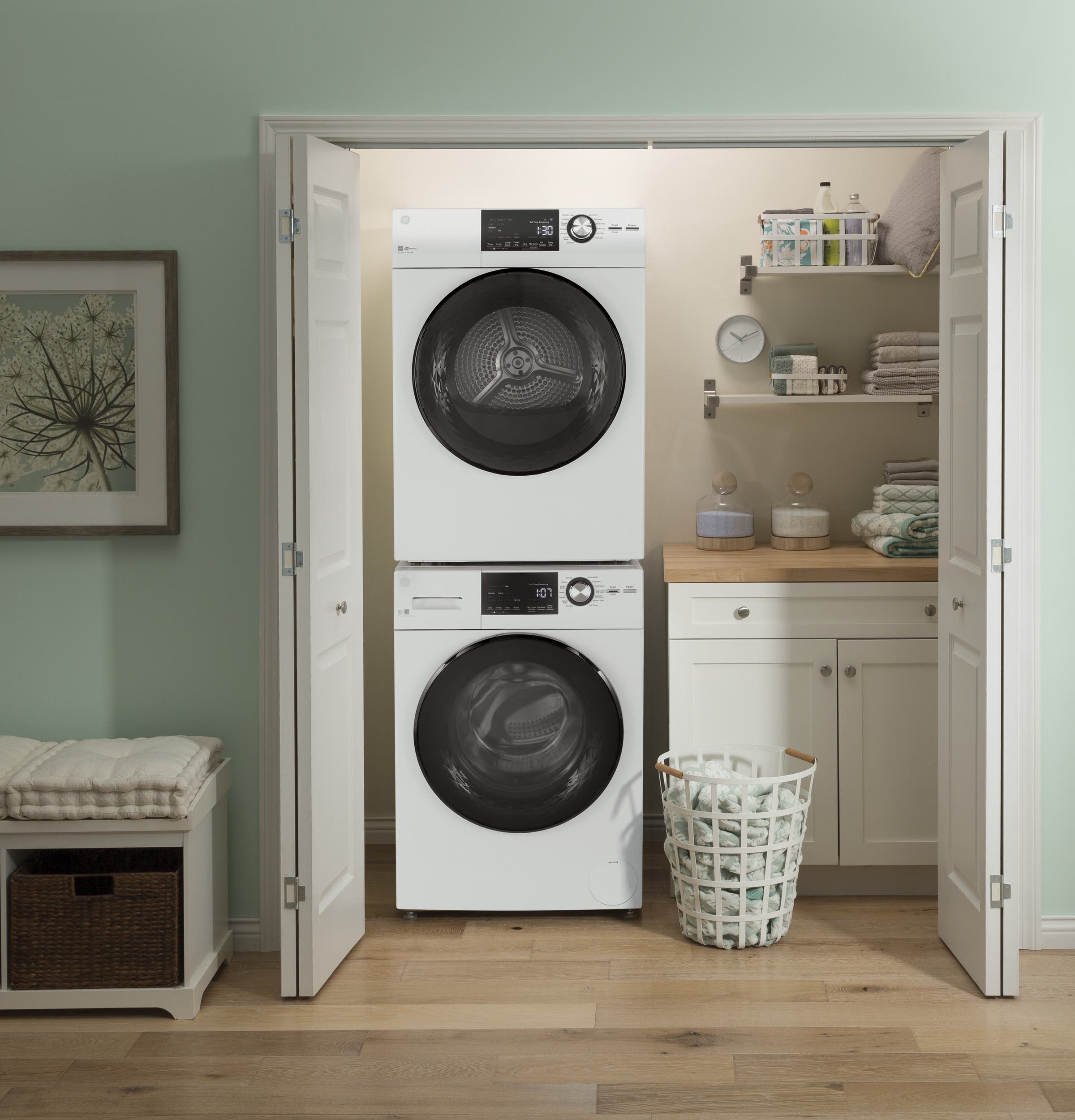 GE GFD14ESSNWW White