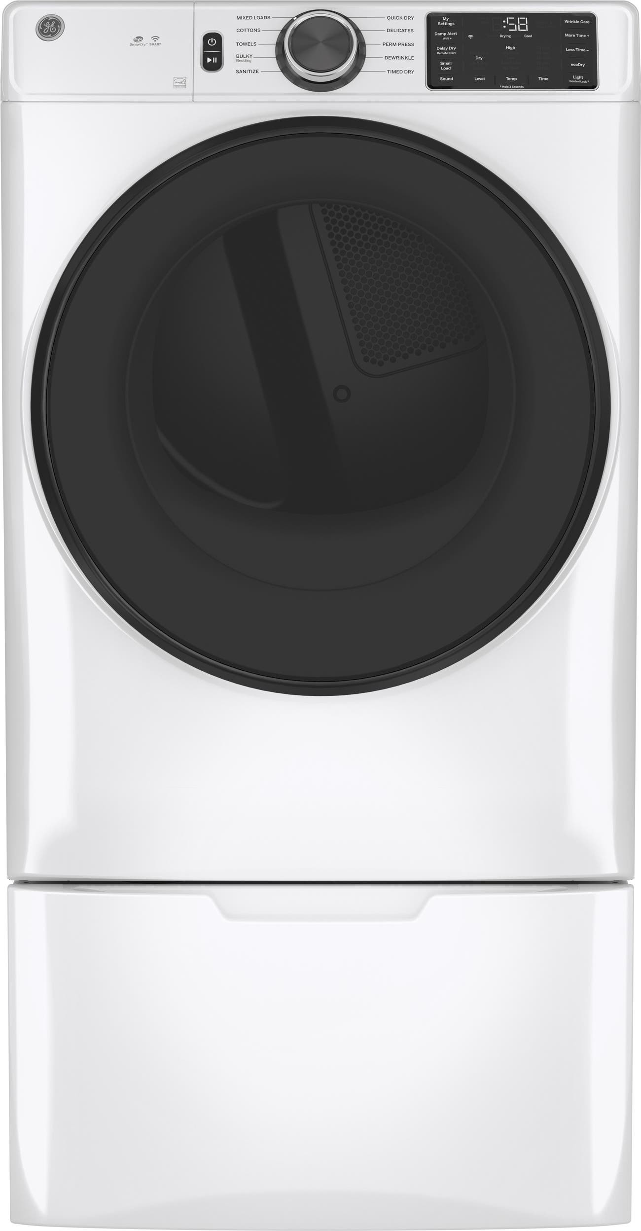 GE GFD55ESSNWW White