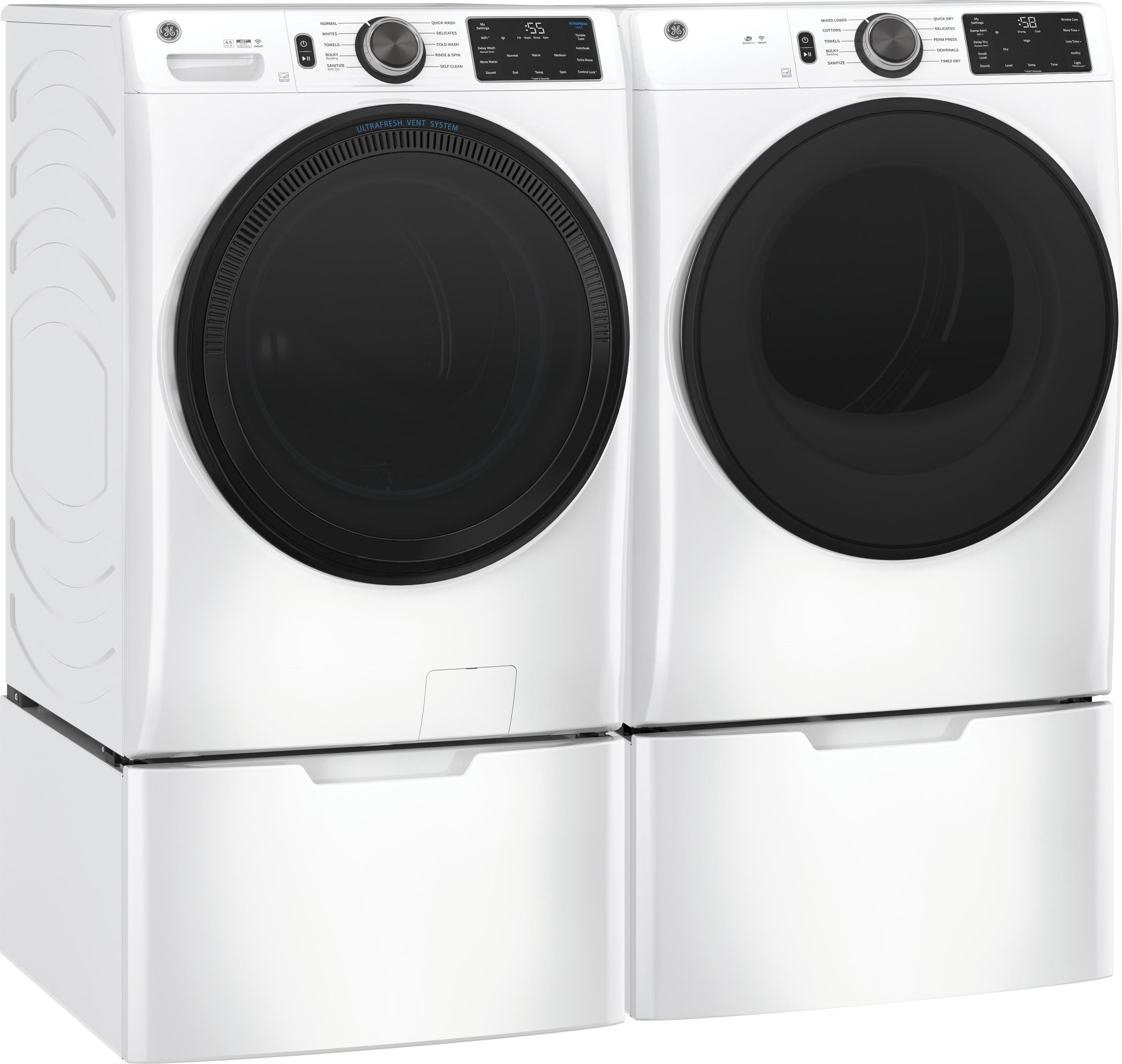GE GFD55ESSNWW White