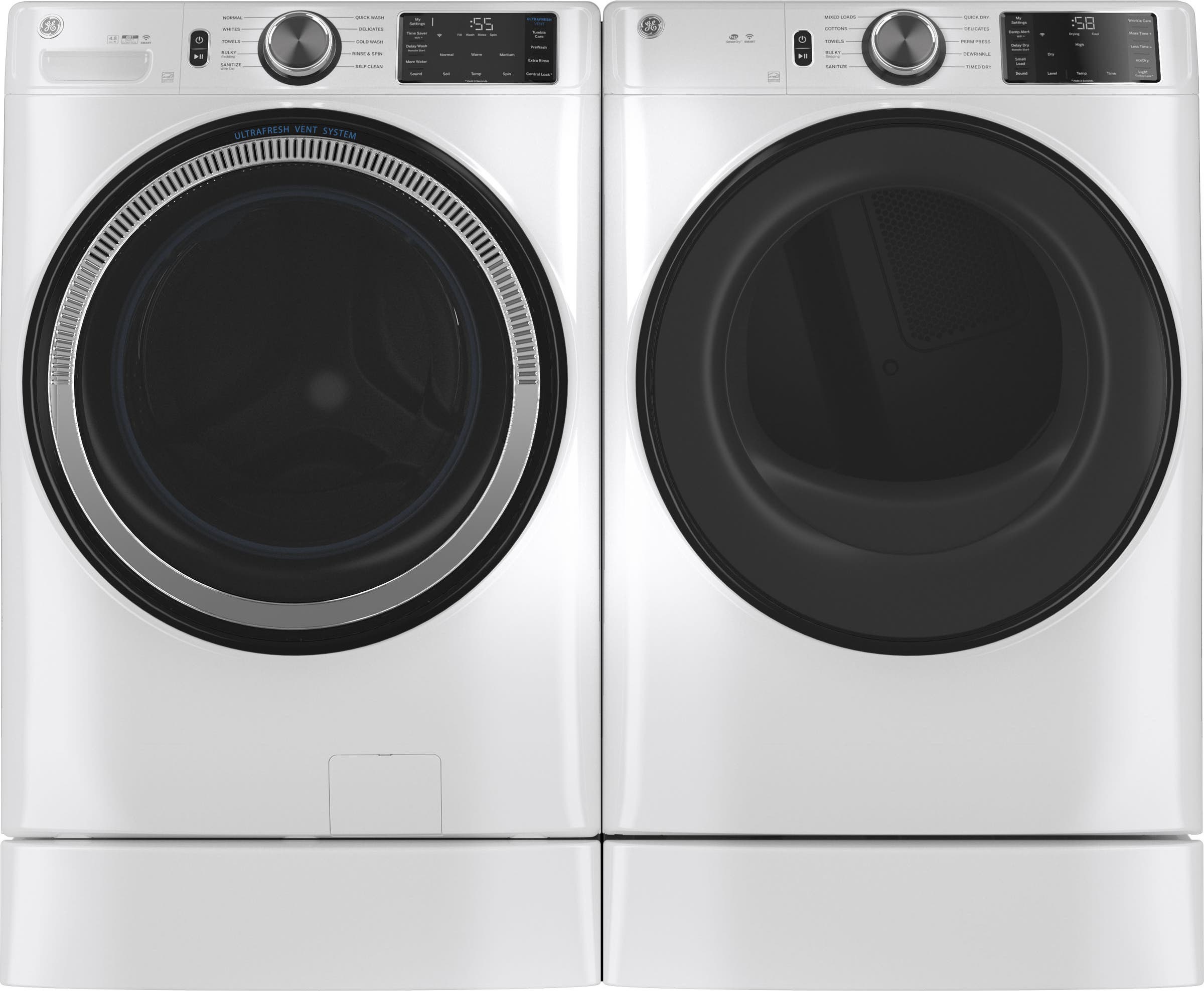 GE GFD55GSSNWW White