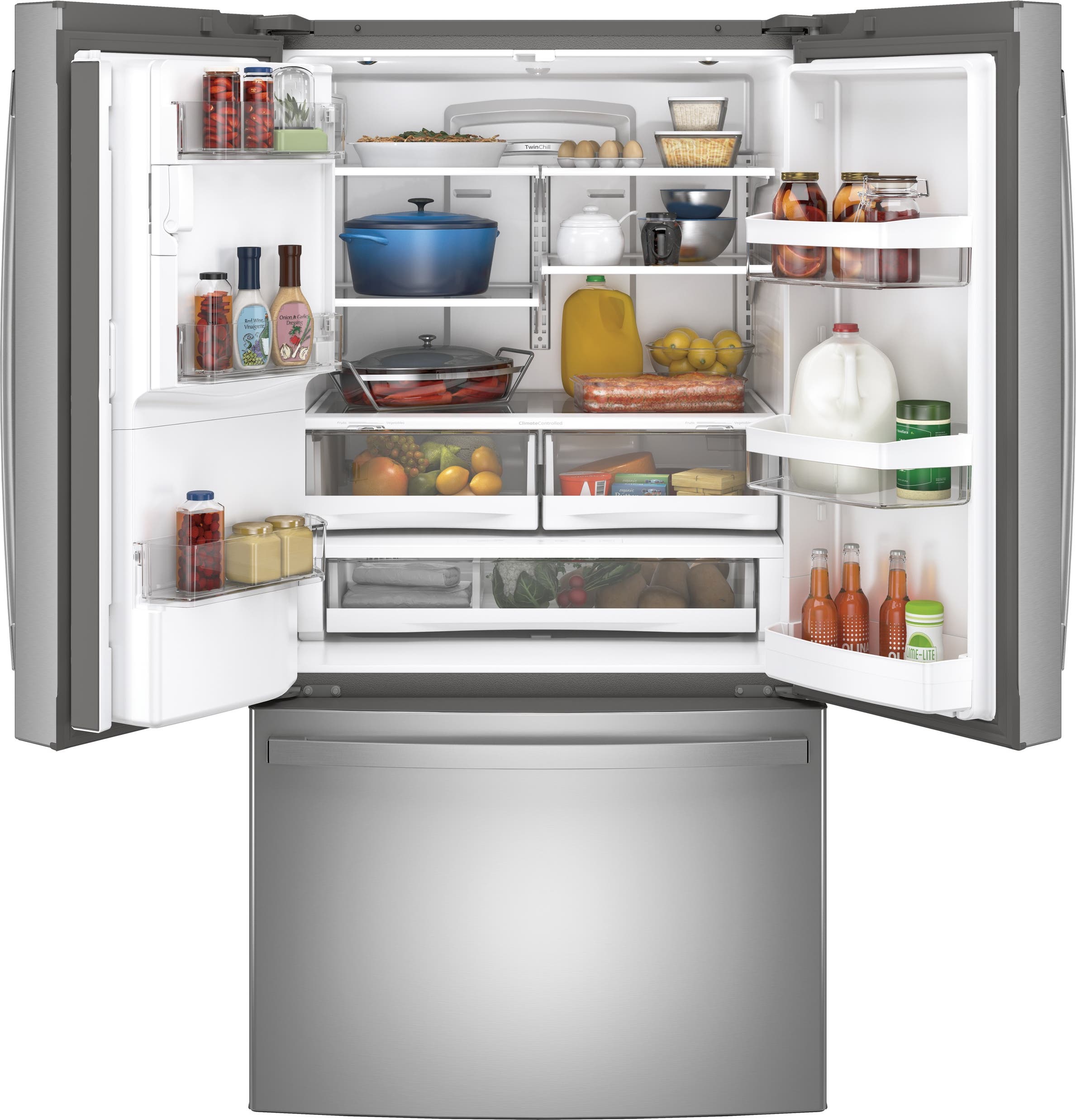 GE GFE28GYNFS Fingerprint Resistant Stainless Steel