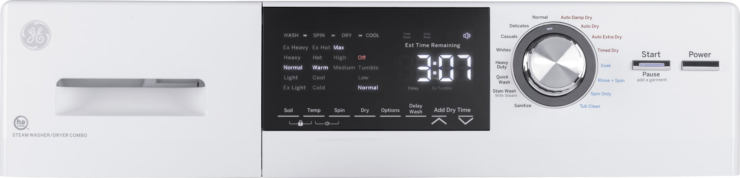 All-in-One Front Load Washer/Dryer with Sanitize Cycle - Thumbnail 3