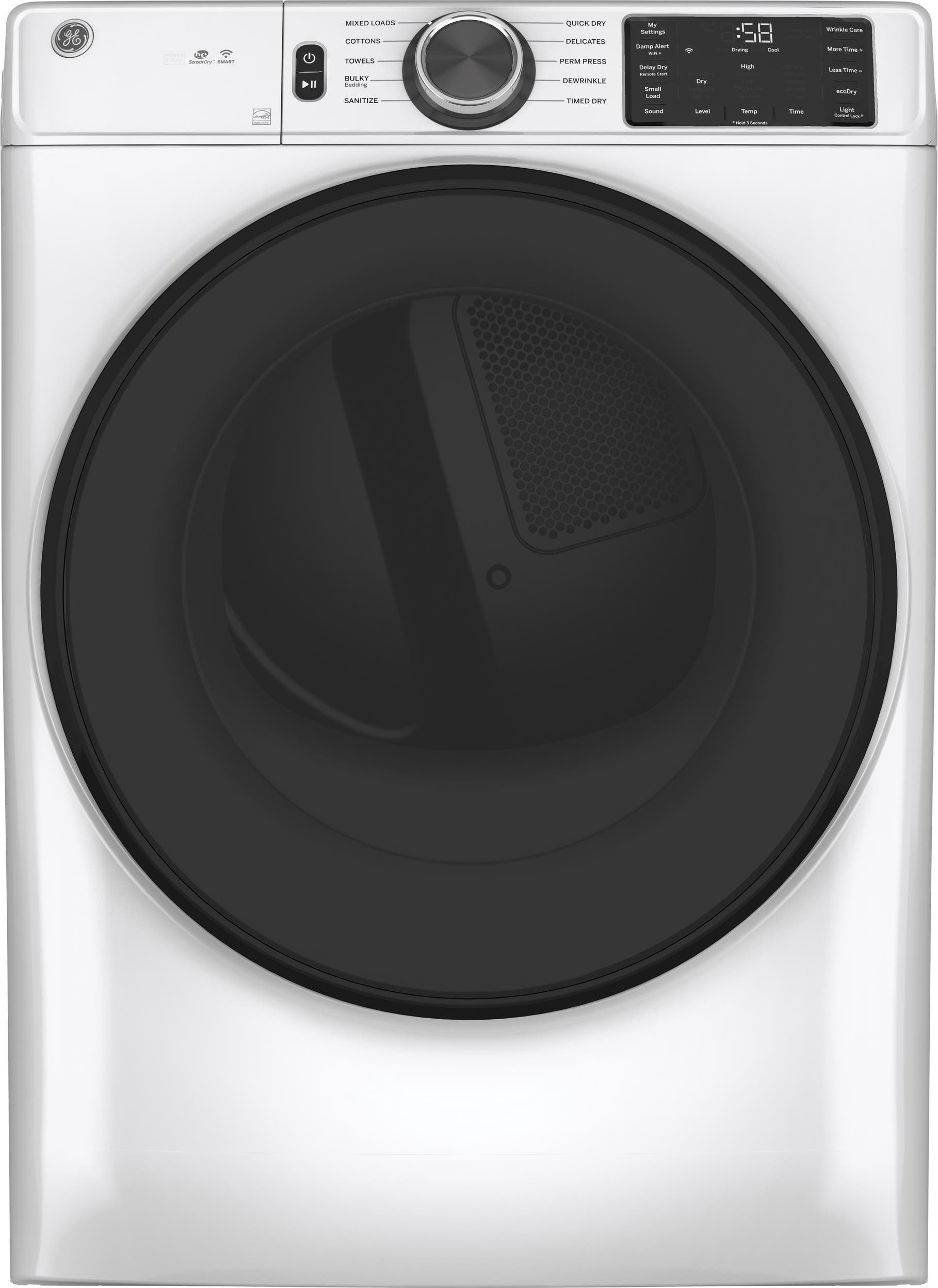 GE GFV55ESSNWW White