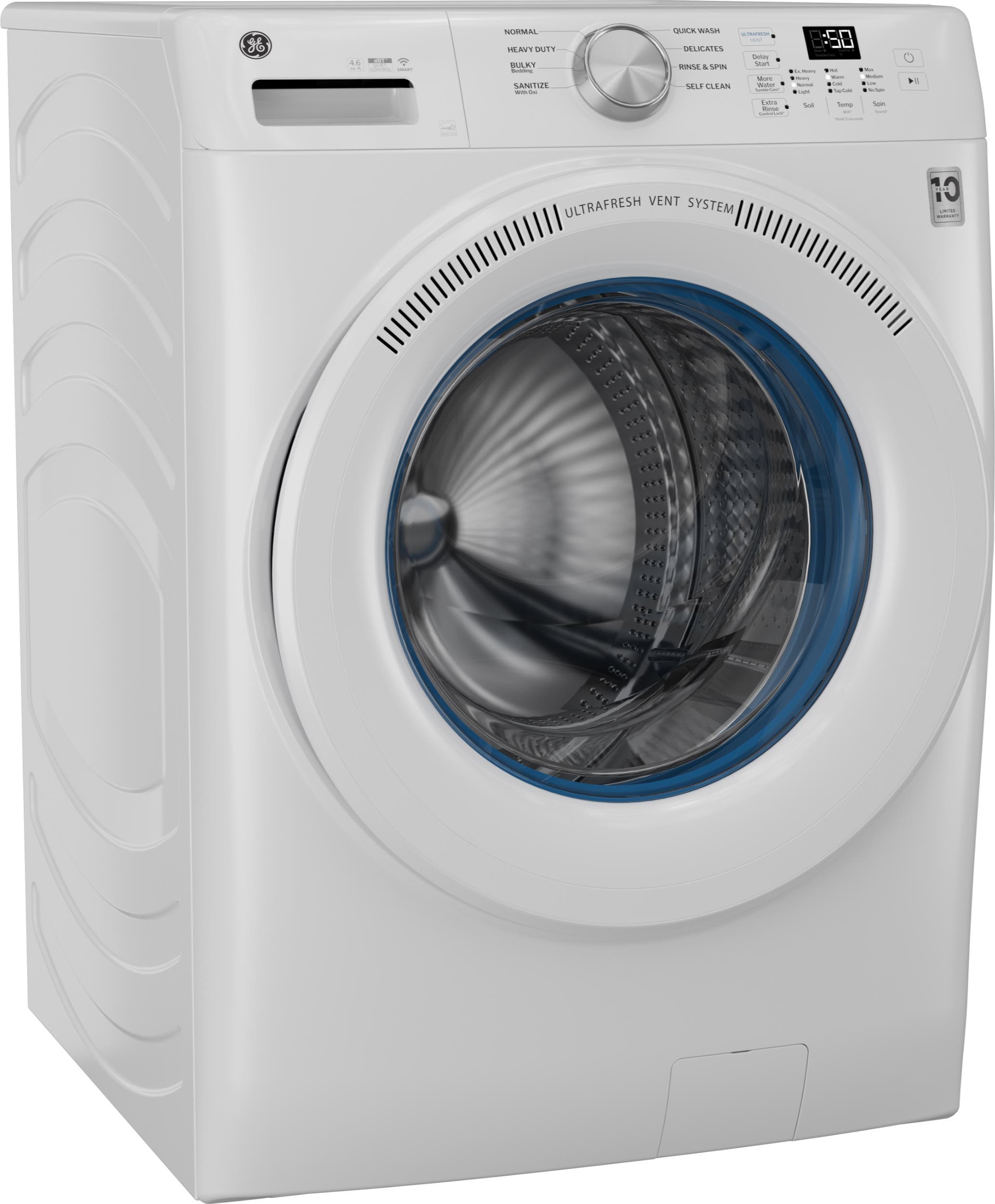 GE GFW350SSYWW White