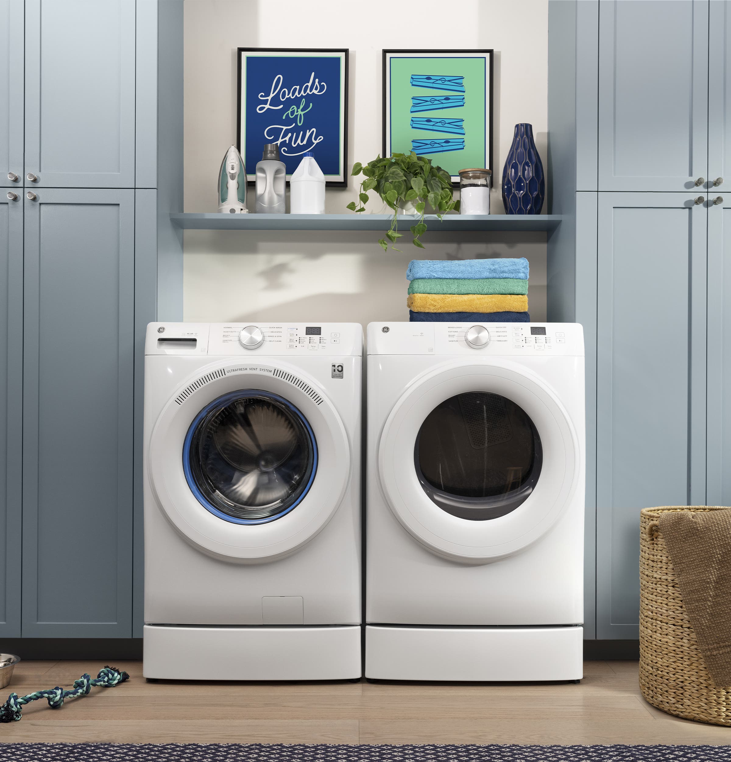 GE GFW350SSYWW White