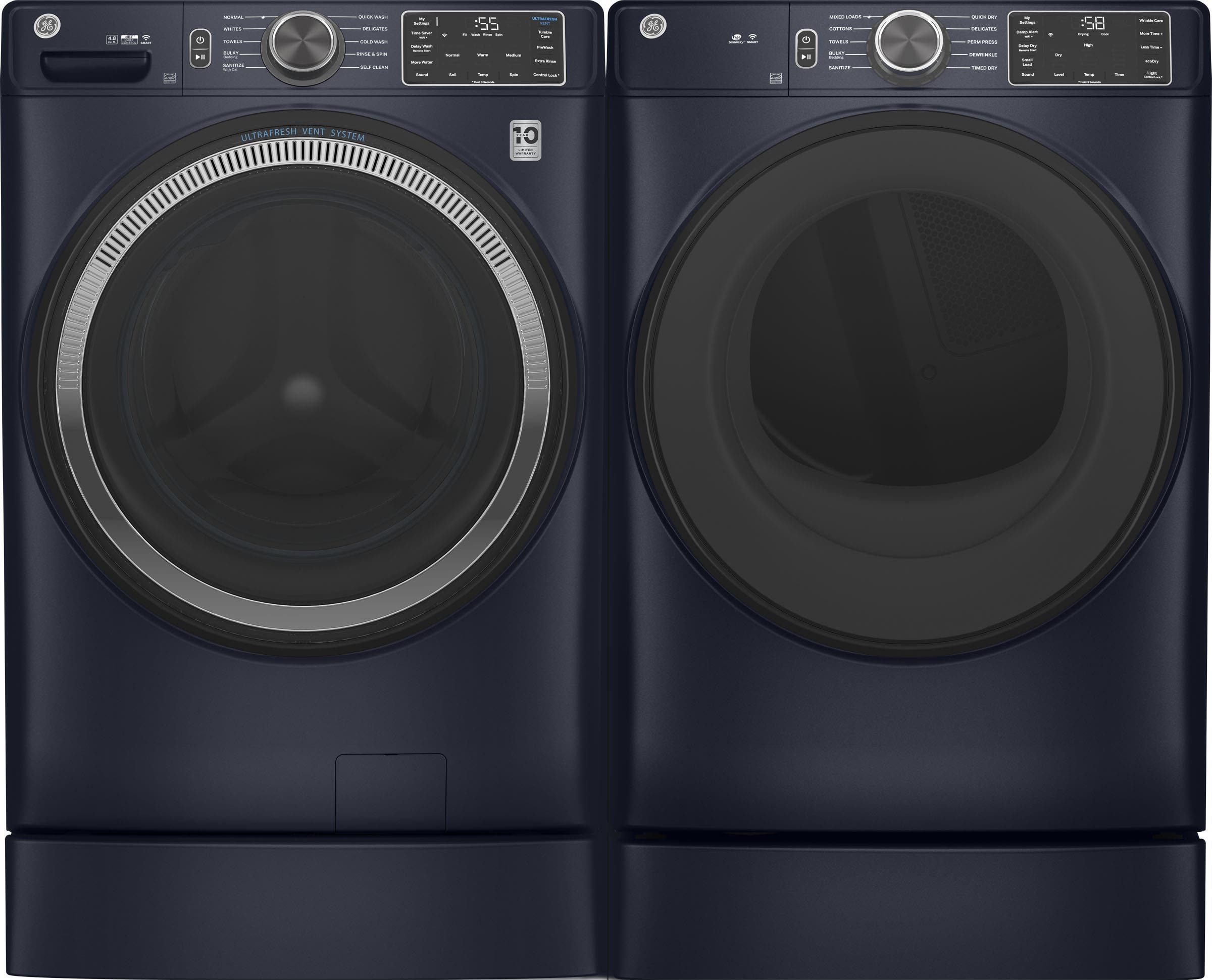 GE GFW550SPRRS Sapphire Blue