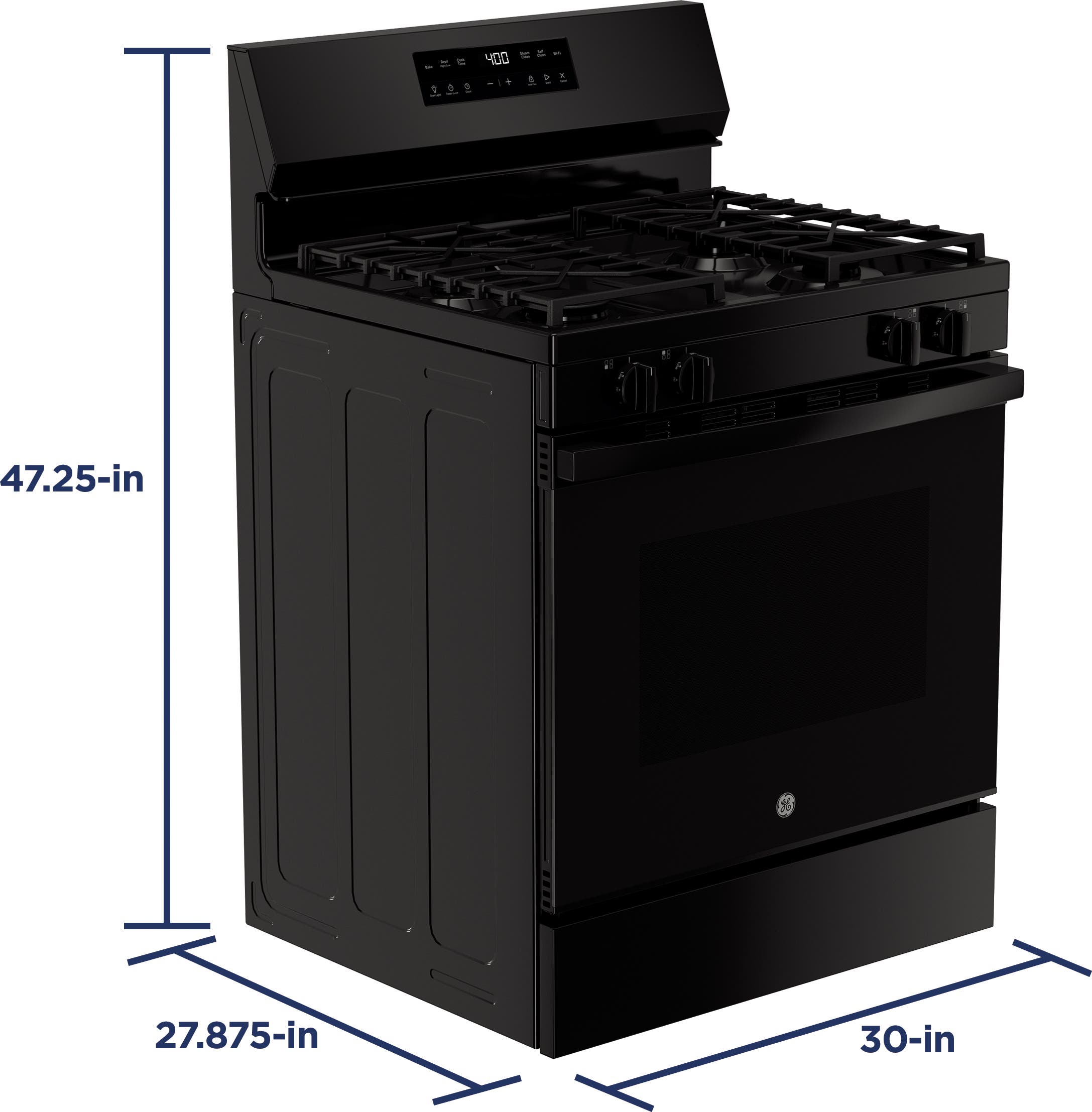GE GGF400PVBB Black