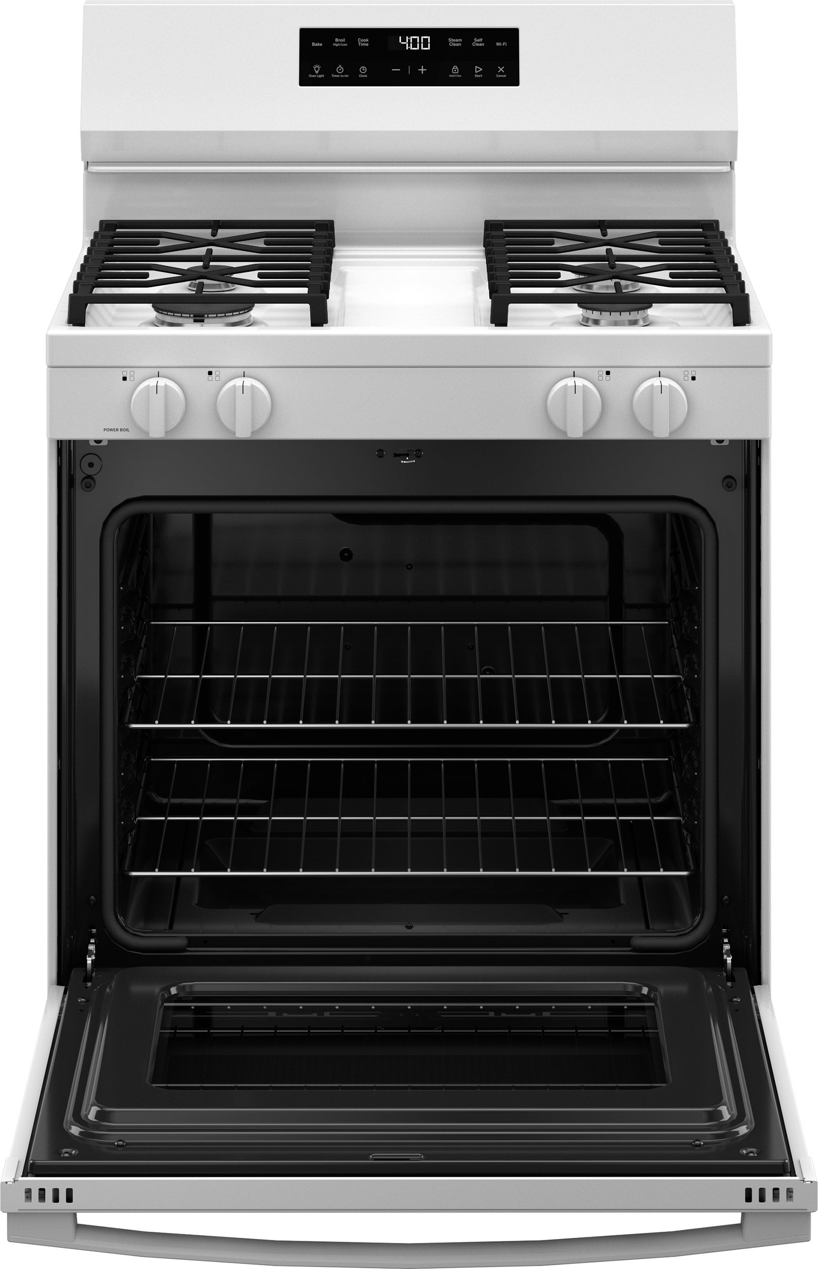 GE GGF400PVWW 30 Inch Freestanding Gas Smart Range White