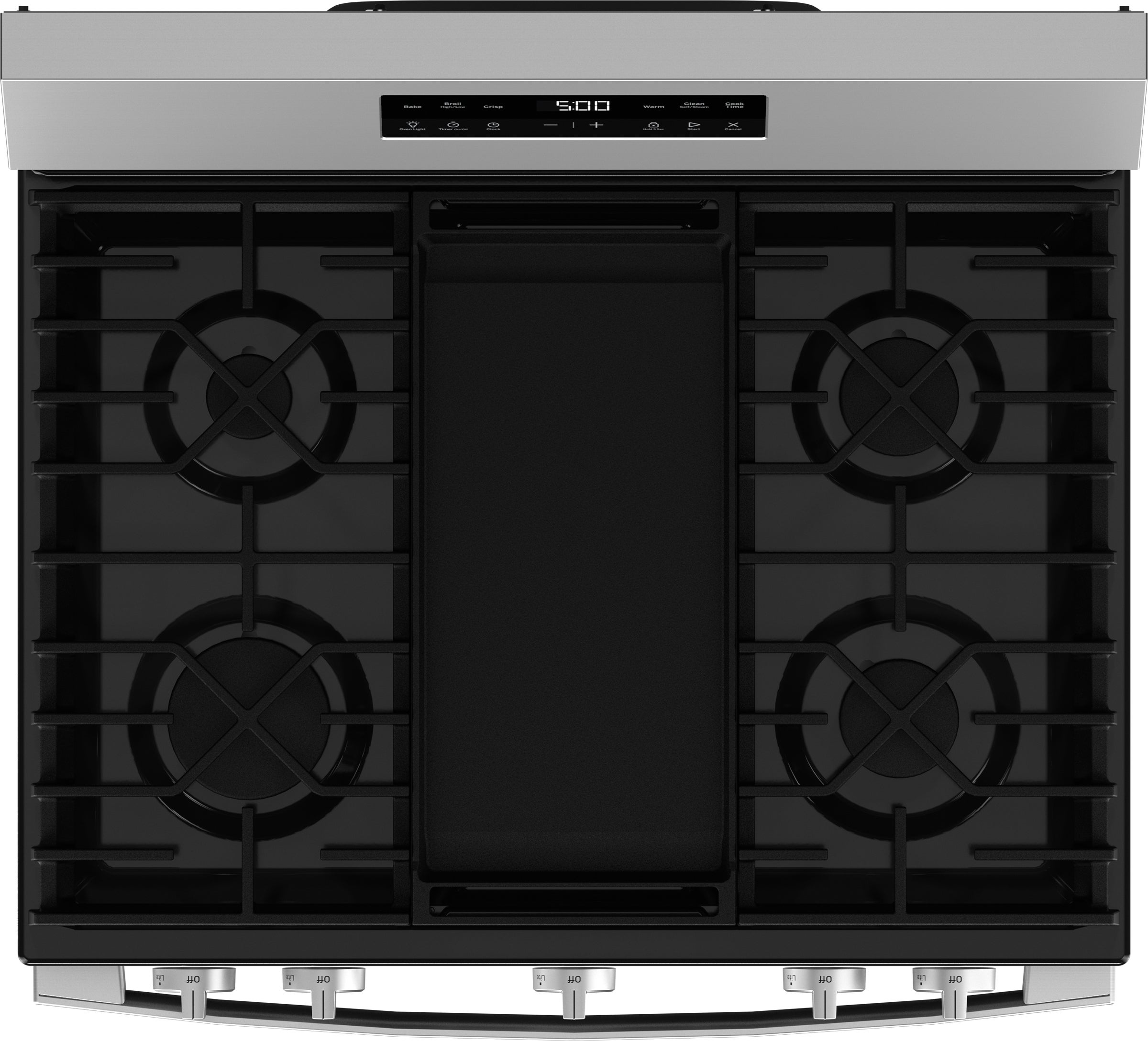 GE GGF500PVSS 30 Inch Free Standing Gas Range 5 Burners Self Clean