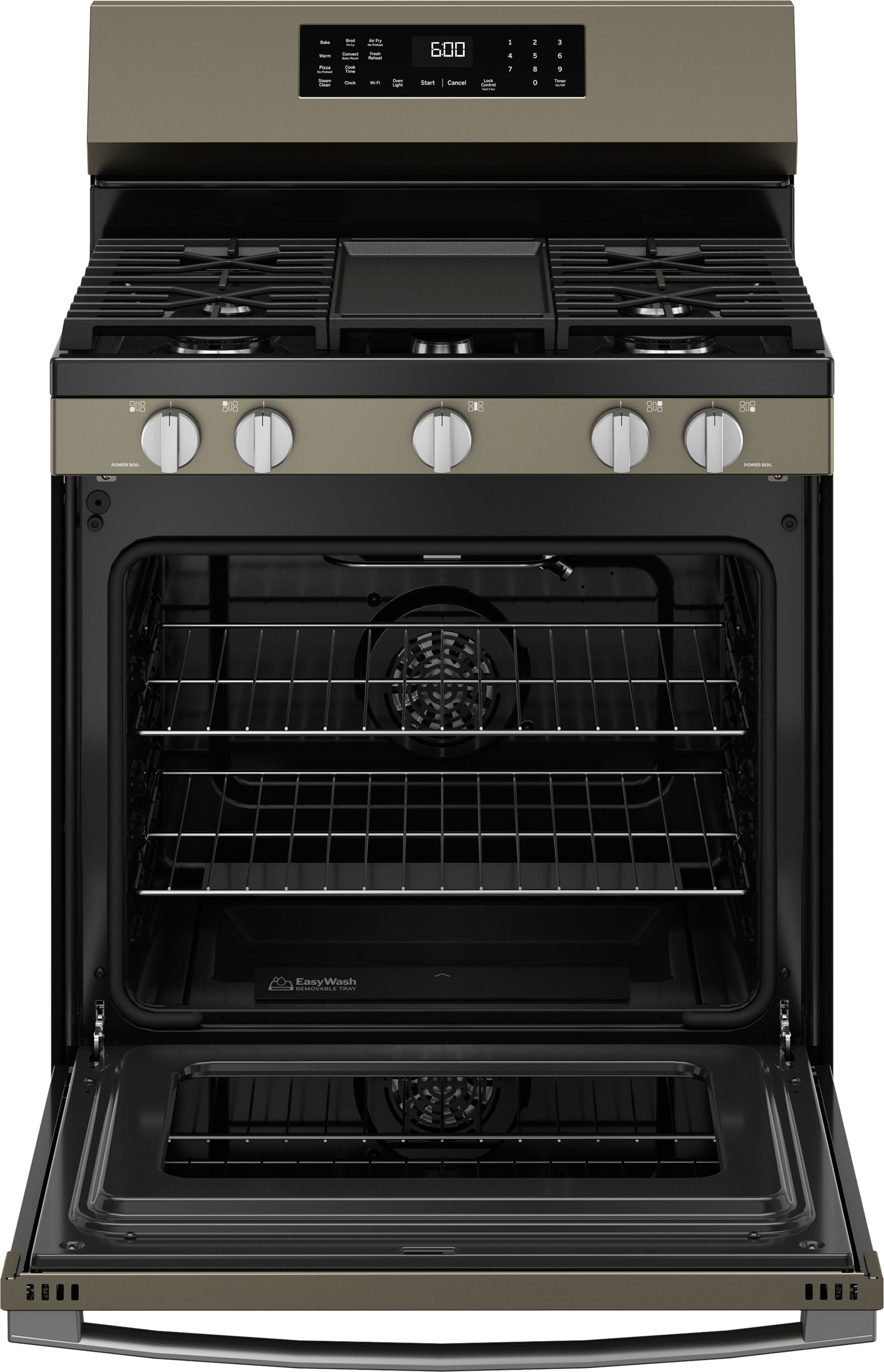 GE GGF600AVES 30 Inch Freestanding Gas Smart Range Slate