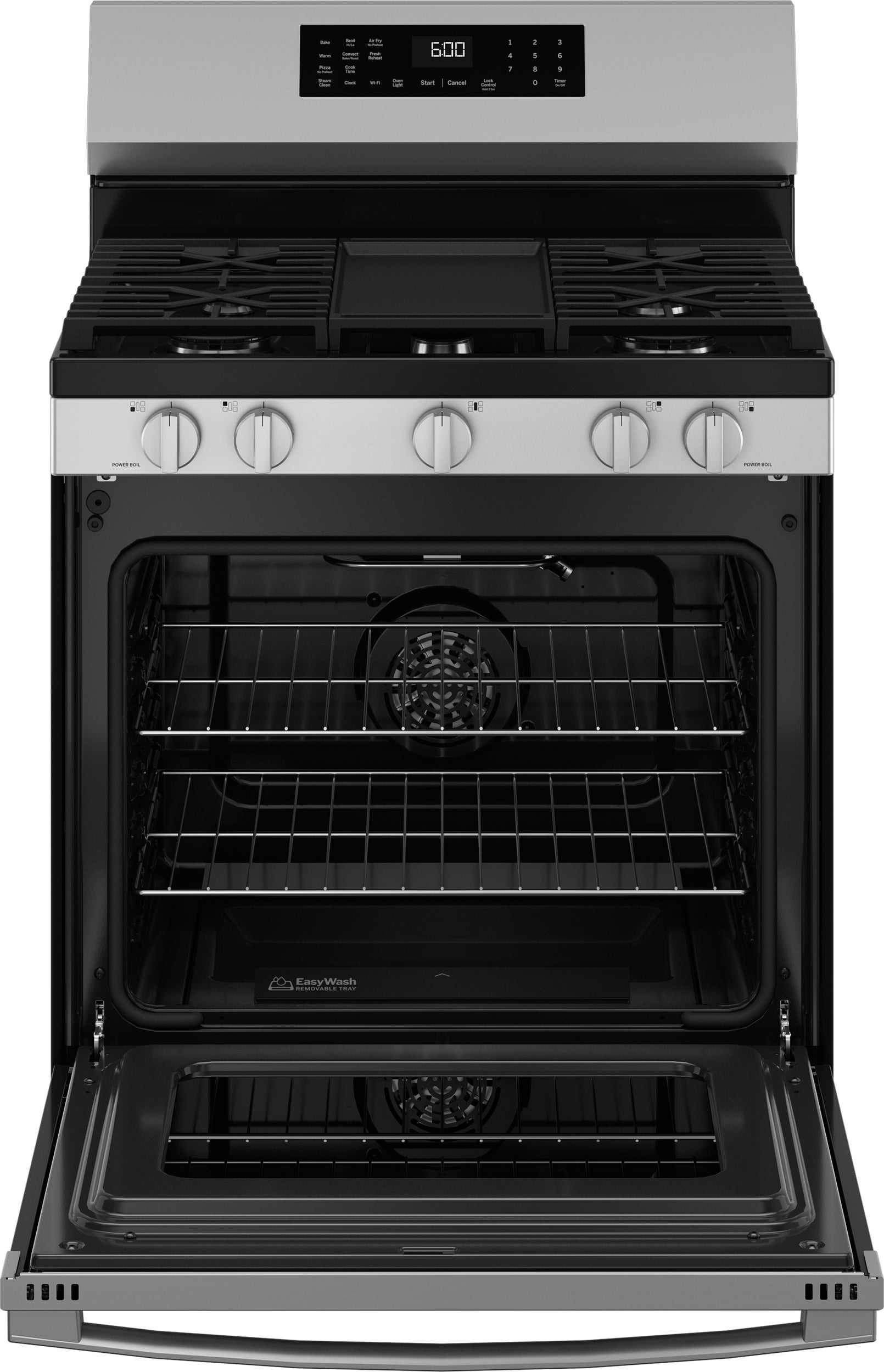 GE GGF600AVSS 5.3 Cu. Ft. Freestanding Gas Convection Range