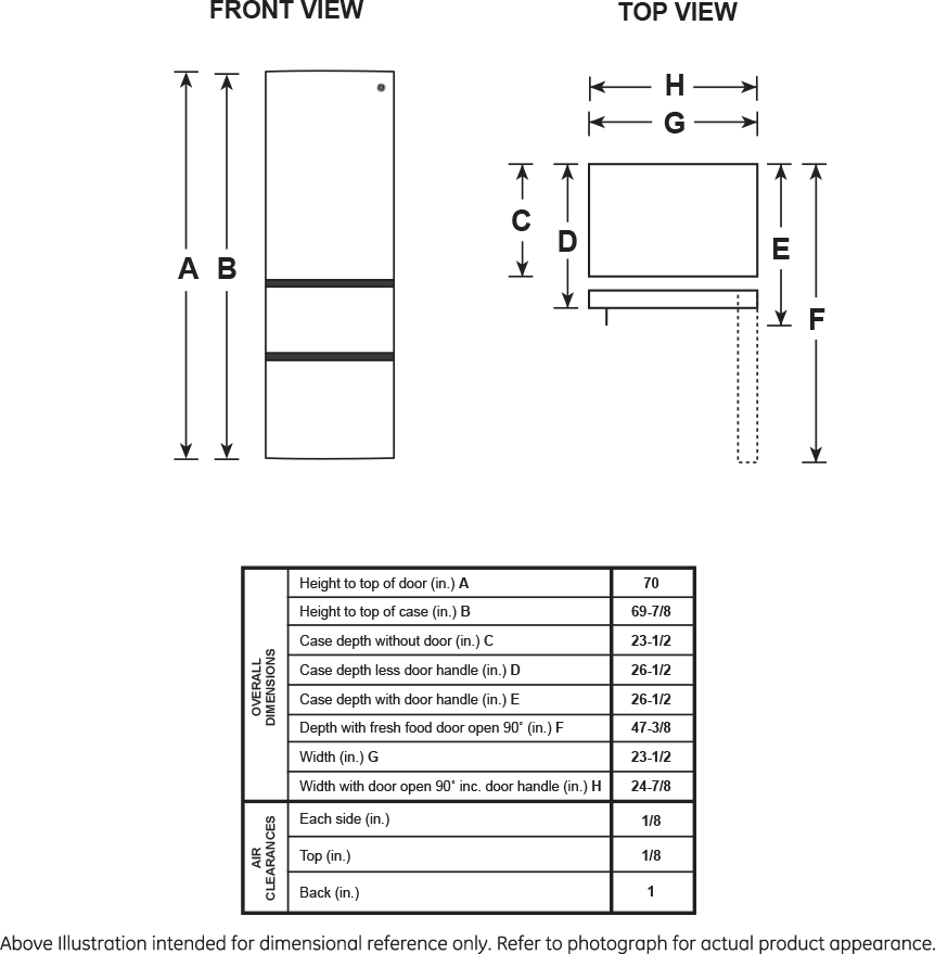 GE GLE12HSPSS Stainless Steel