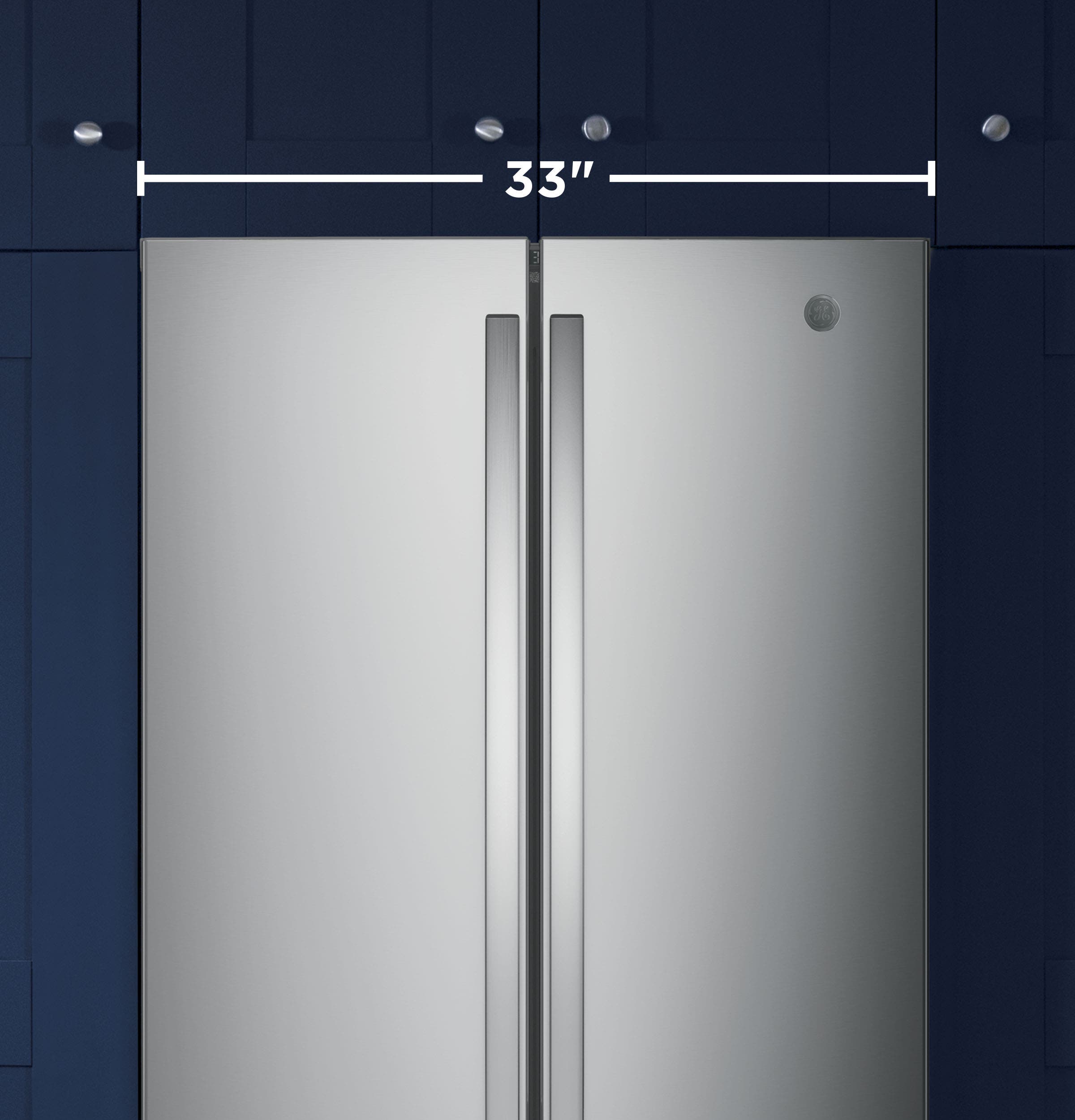 GE GNE25JYKFS Fingerprint Resistant Stainless Steel