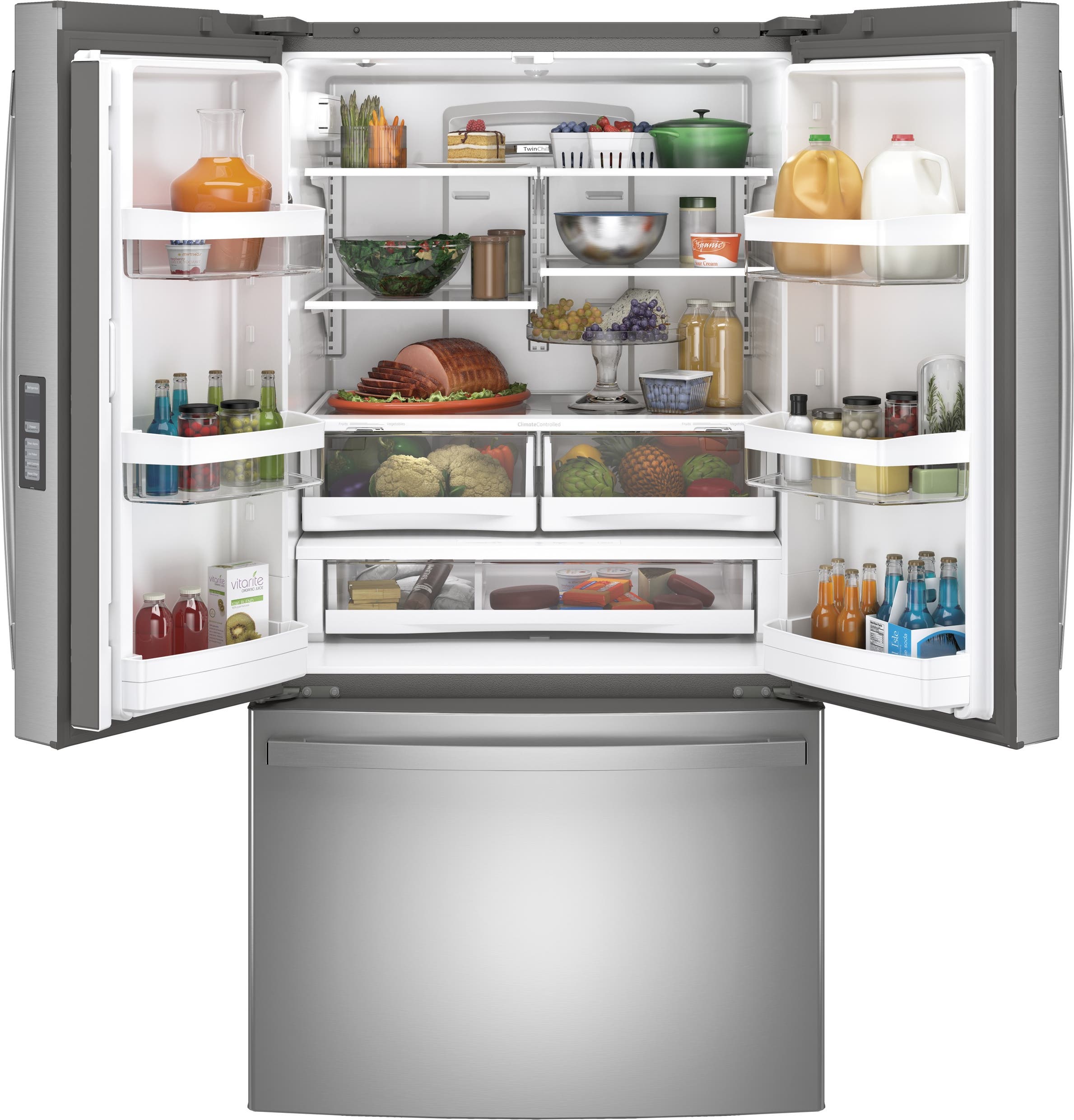 GE GNE29GYNFS Fingerprint Resistant Stainless Steel